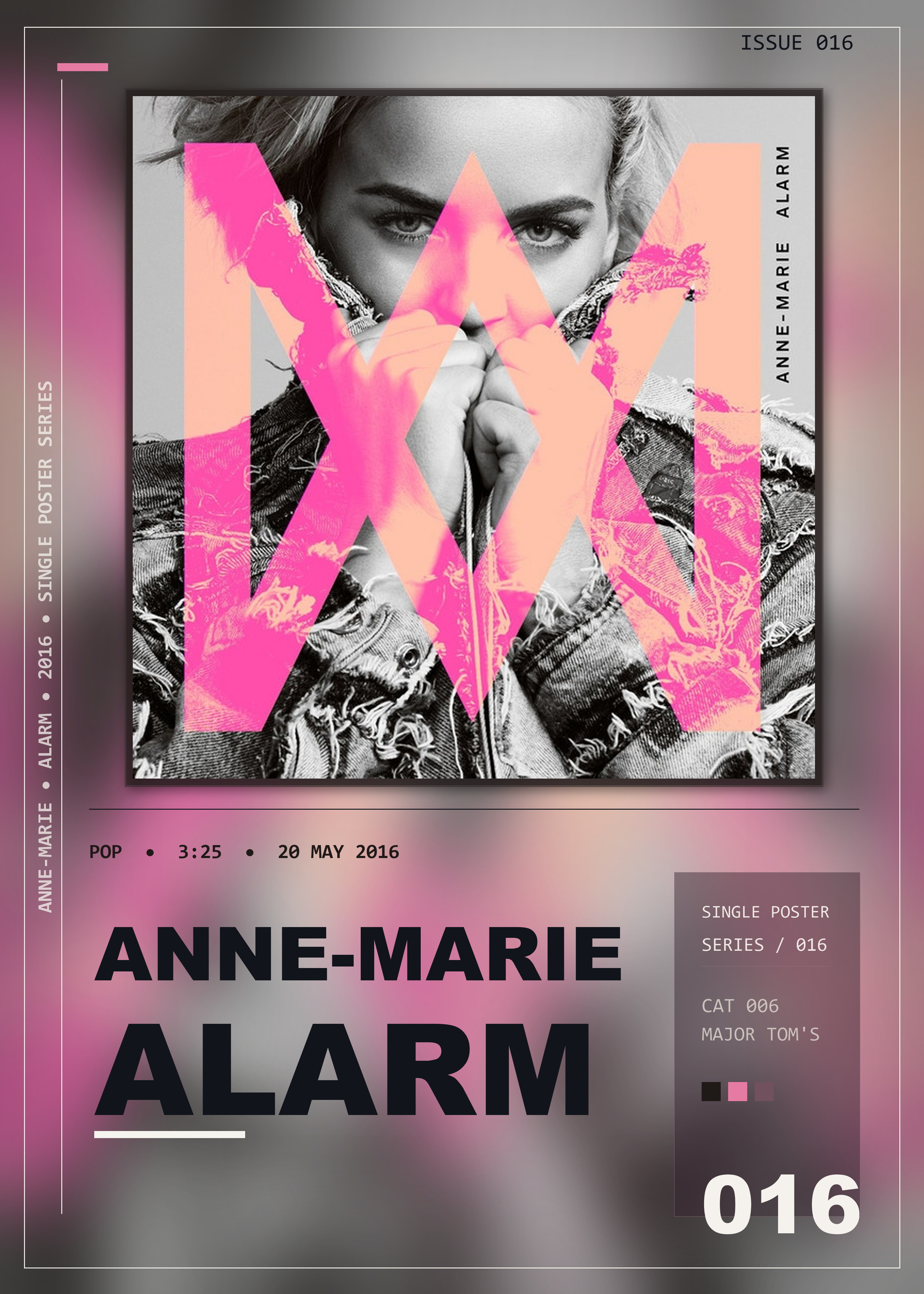 Music poster: Anne-Marie - Alarm