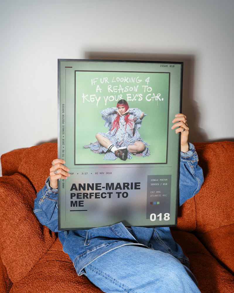 Music poster: Anne-Marie - Perfect To Me