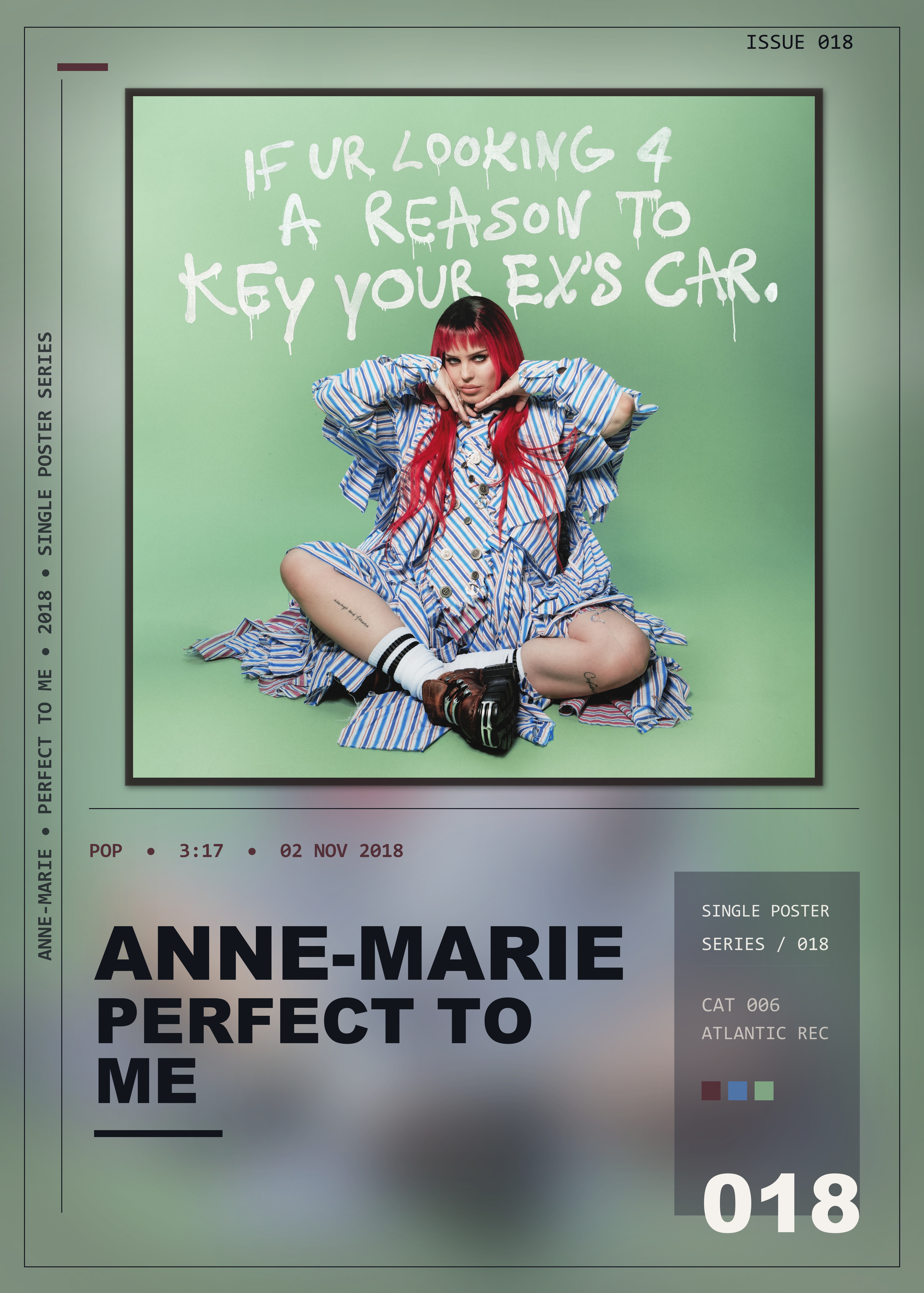 Music poster: Anne-Marie - Perfect To Me