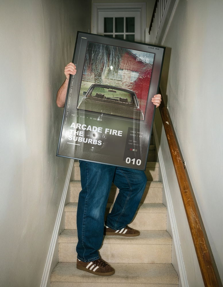 Music poster: Arcade Fire - The Suburbs
