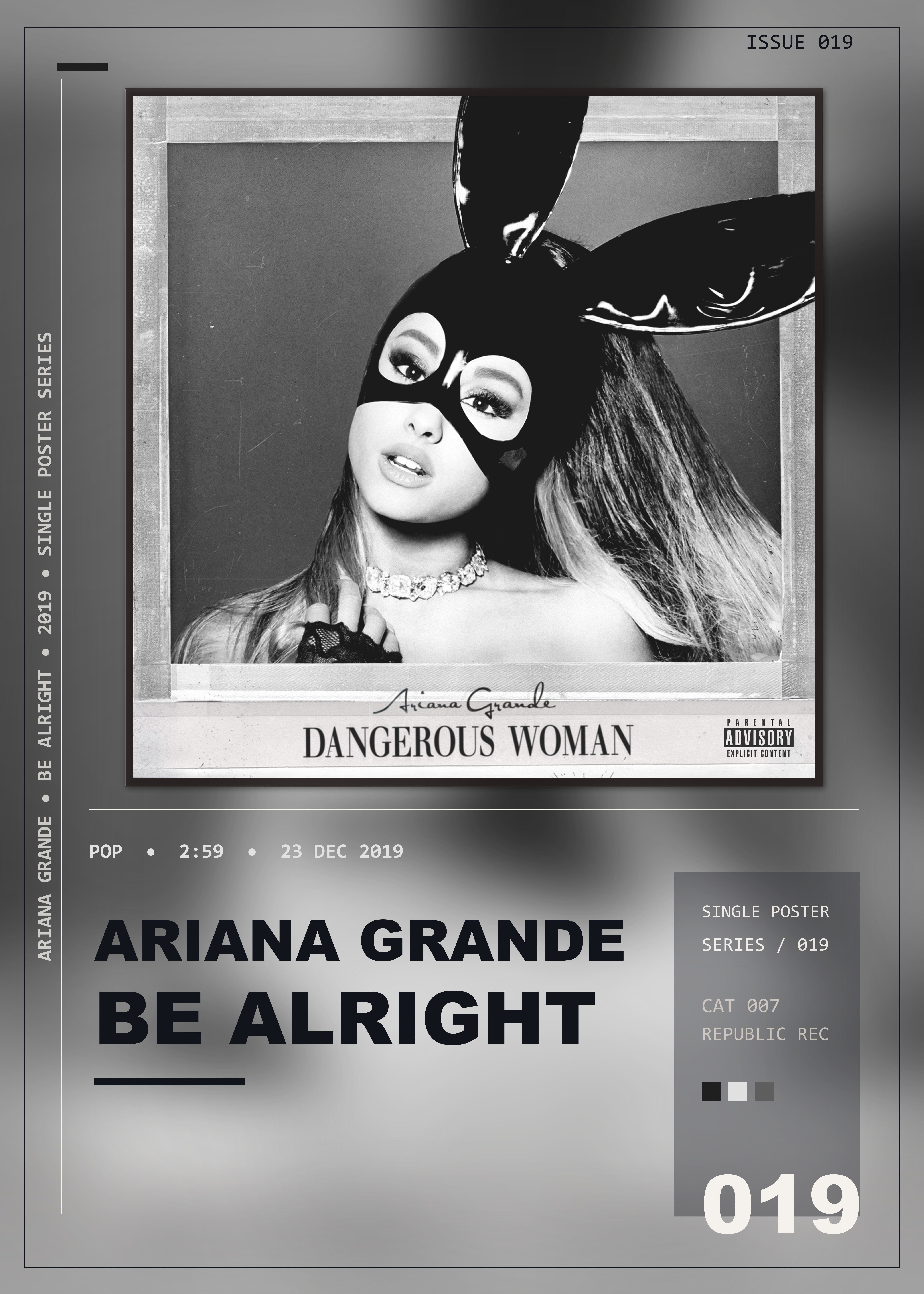 Music poster: Ariana Grande - Be Alright
