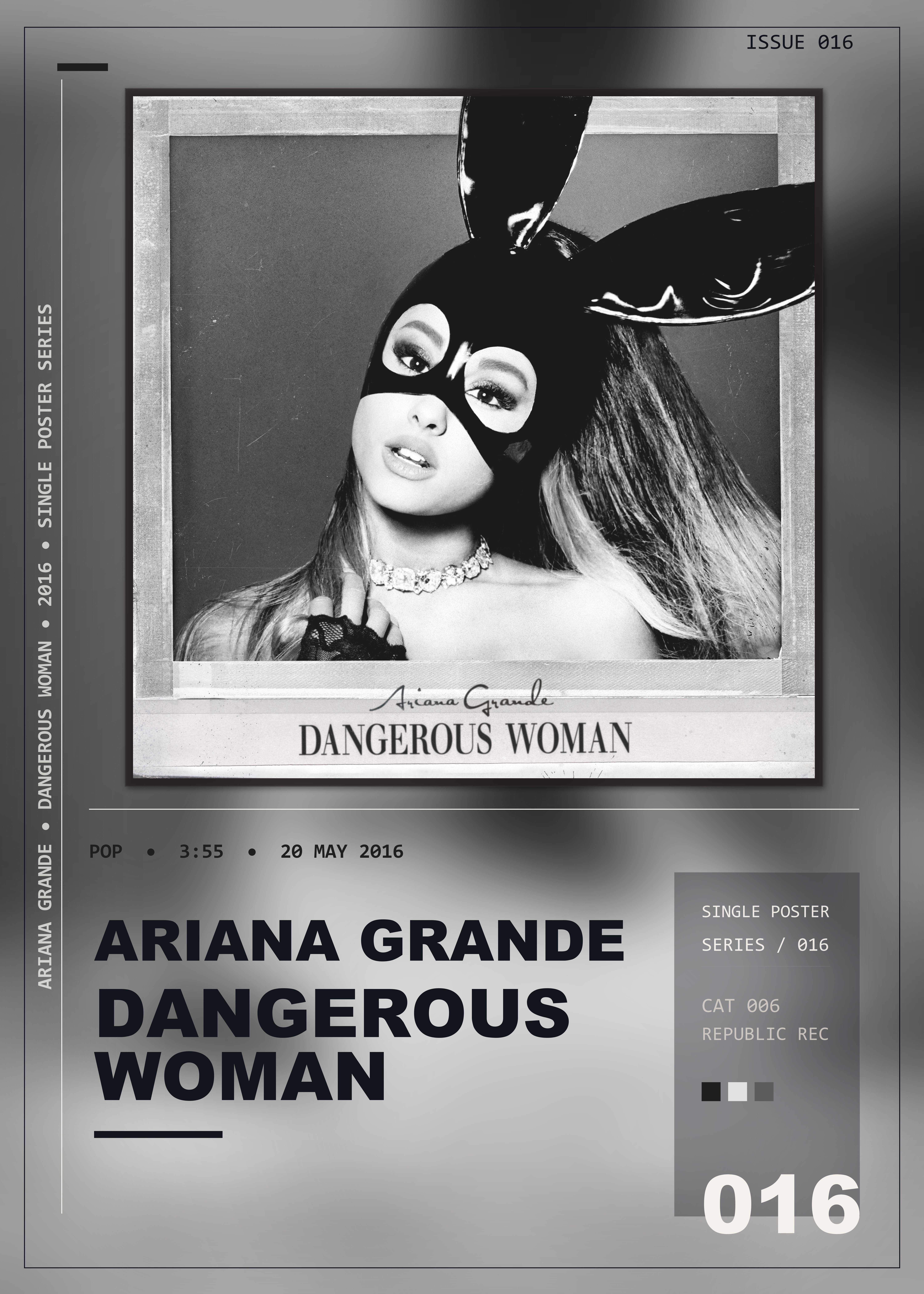 Music poster: Ariana Grande - Dangerous Woman