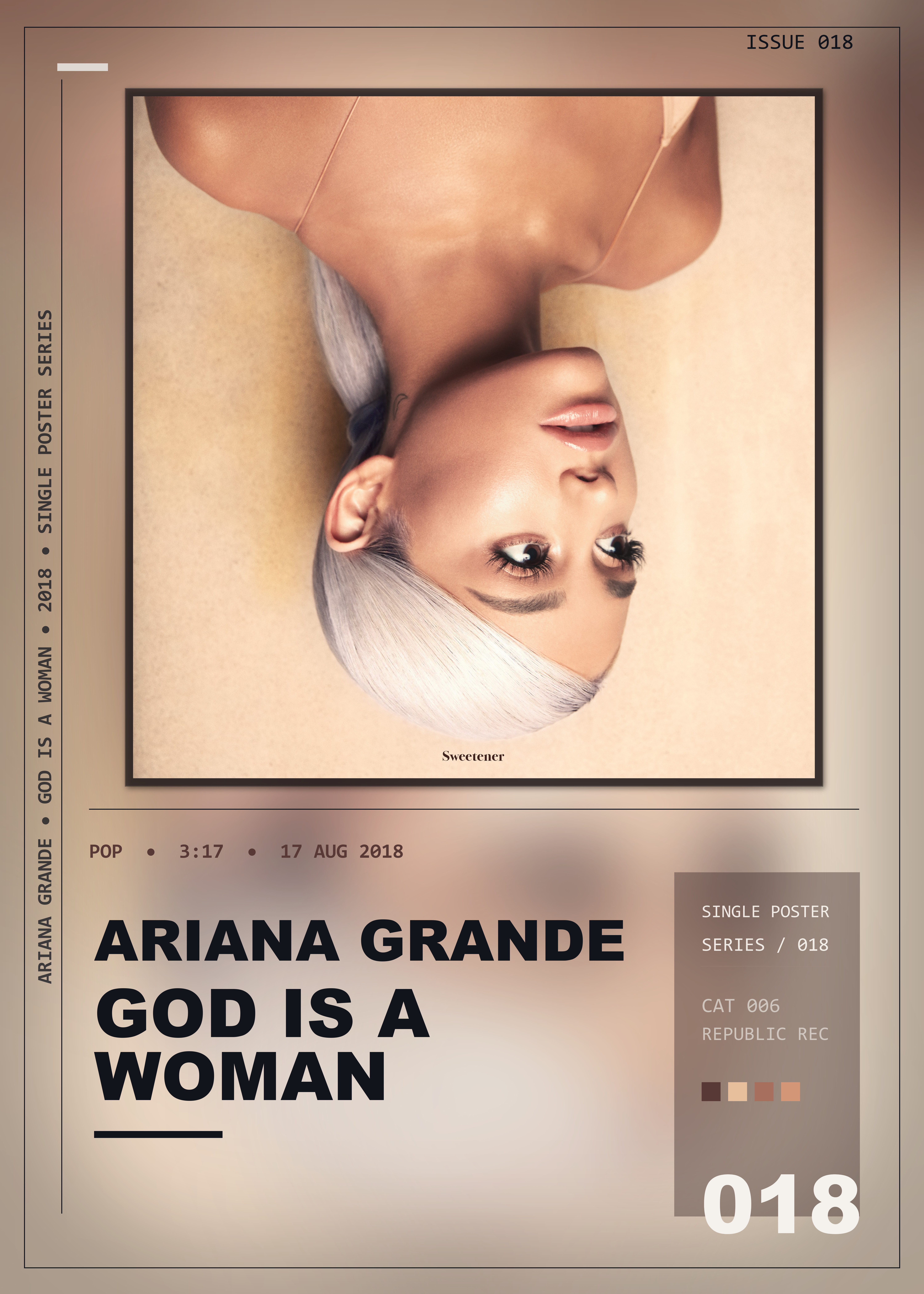 Music poster: Ariana Grande - God is a woman