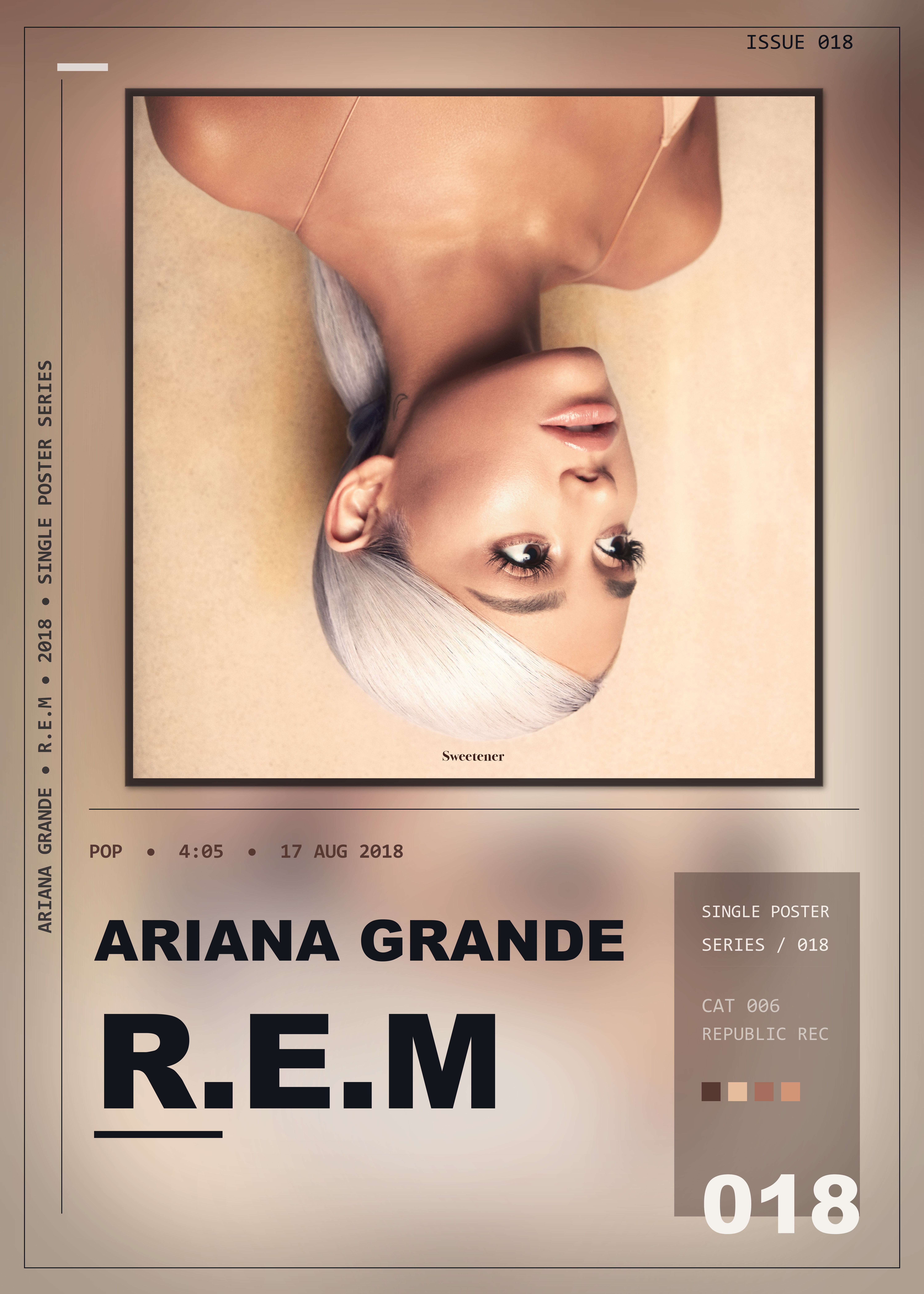 Music poster: Ariana Grande - REM