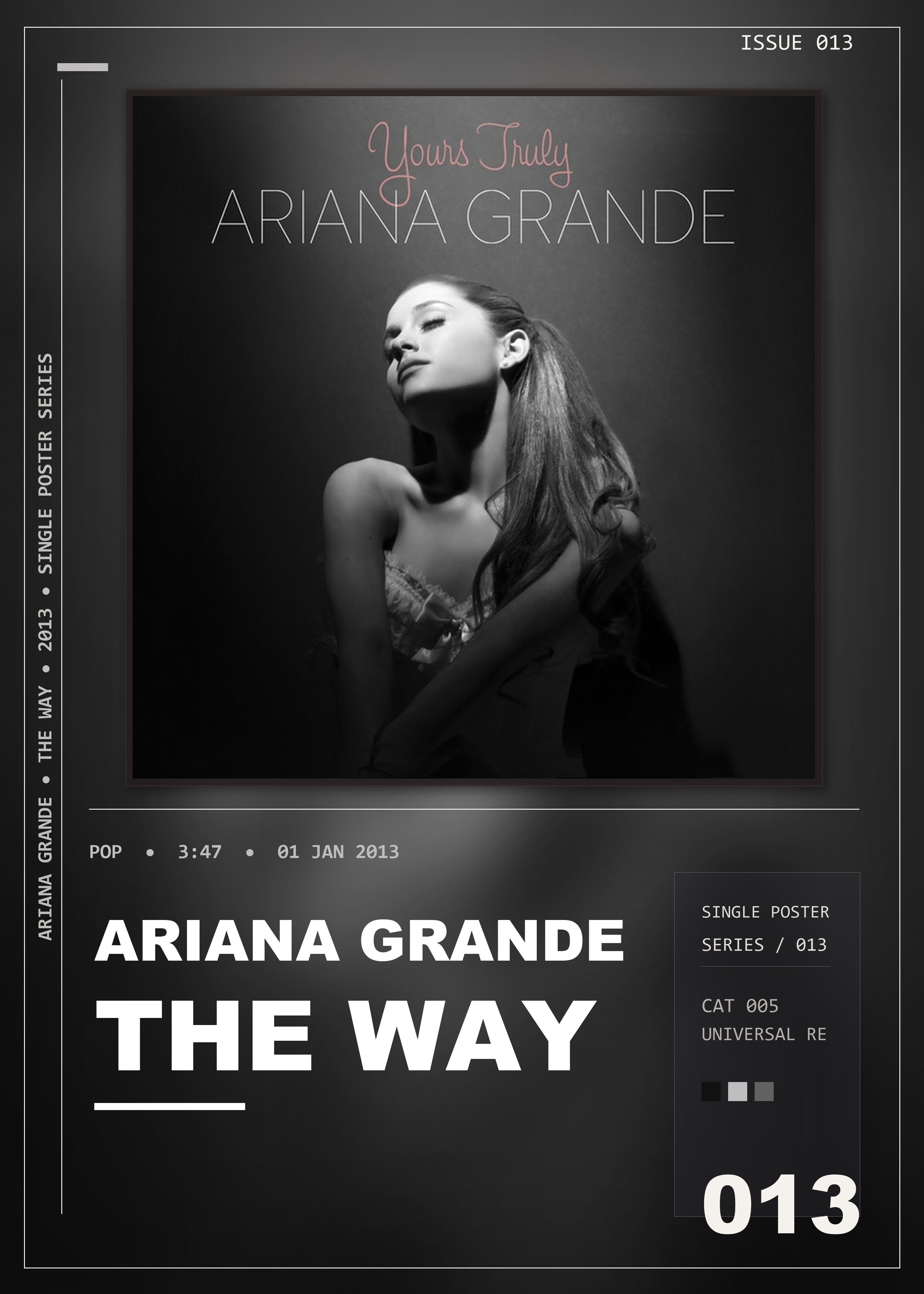Music poster: Ariana Grande - The Way