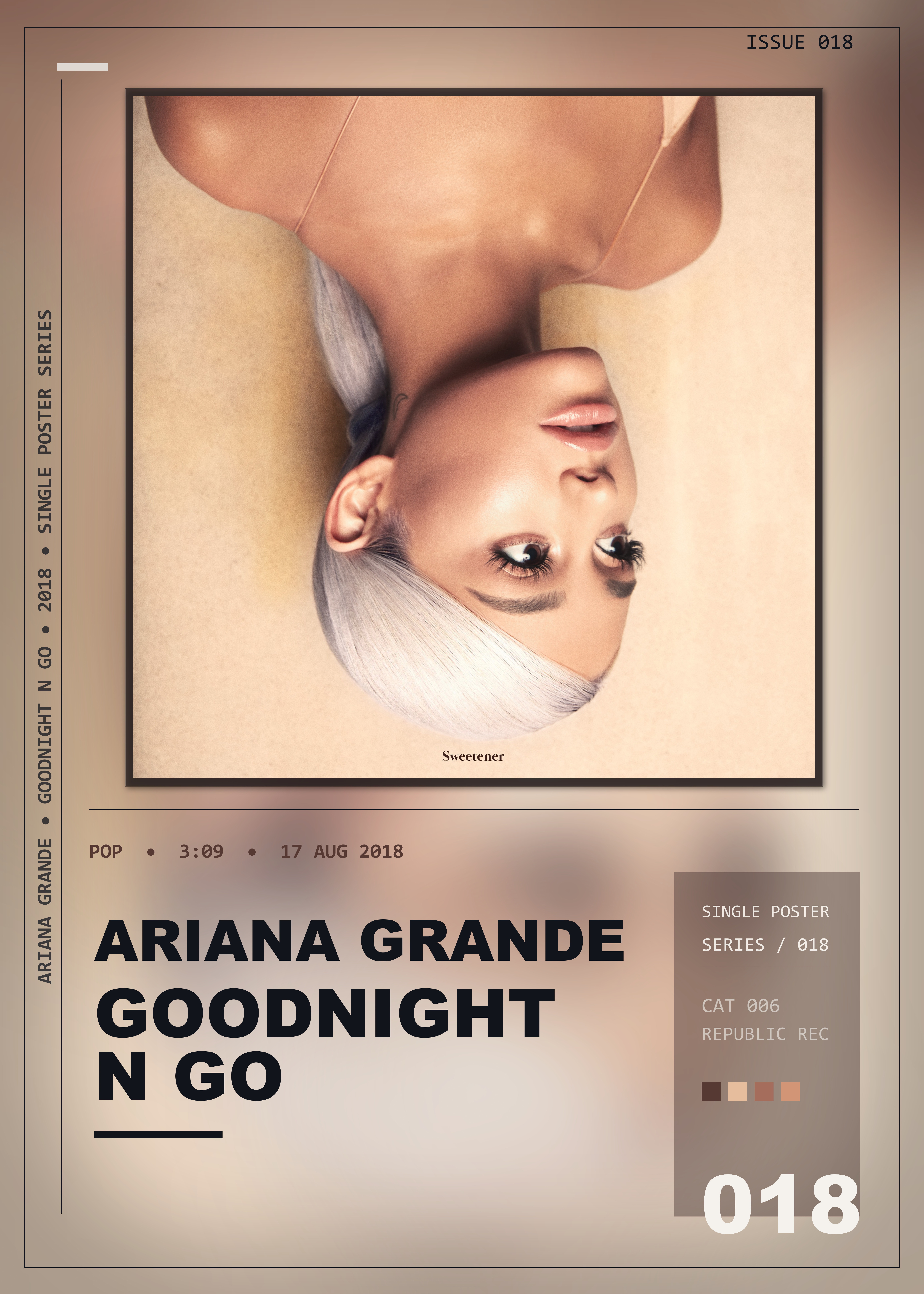 Music poster: Ariana Grande - goodnight n go