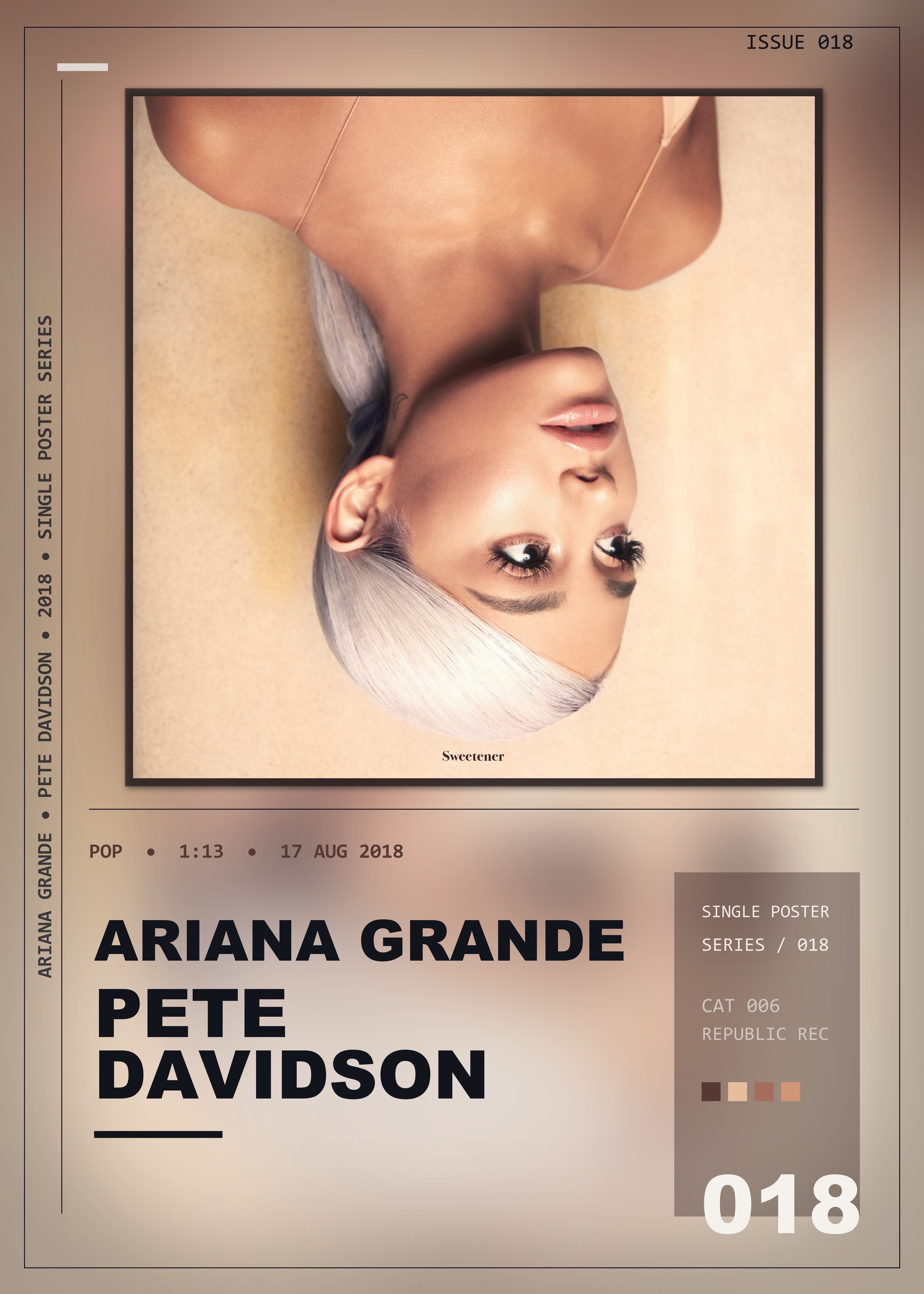 Music poster: Ariana Grande - pete davidson