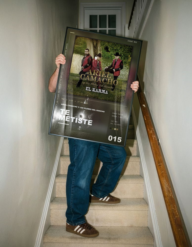 Music poster: Ariel Camacho y Los Plebes Del Rancho - Te Metiste