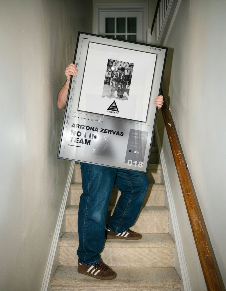 Music poster: Arizona Zervas - No I in Team