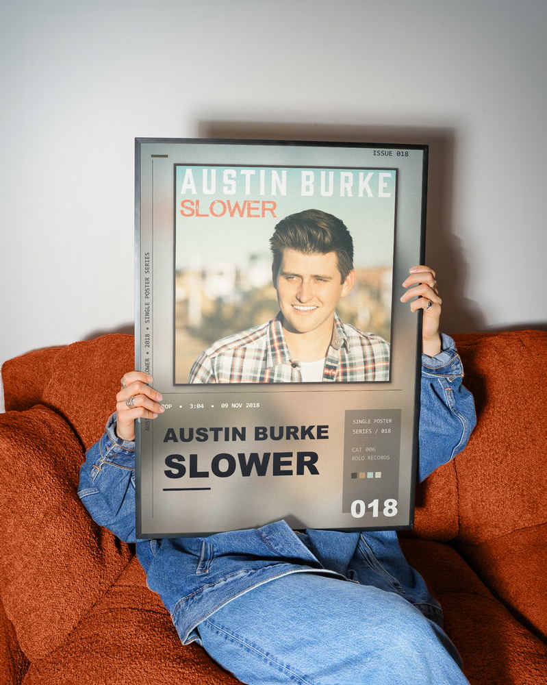Music poster: Austin Burke - Slower
