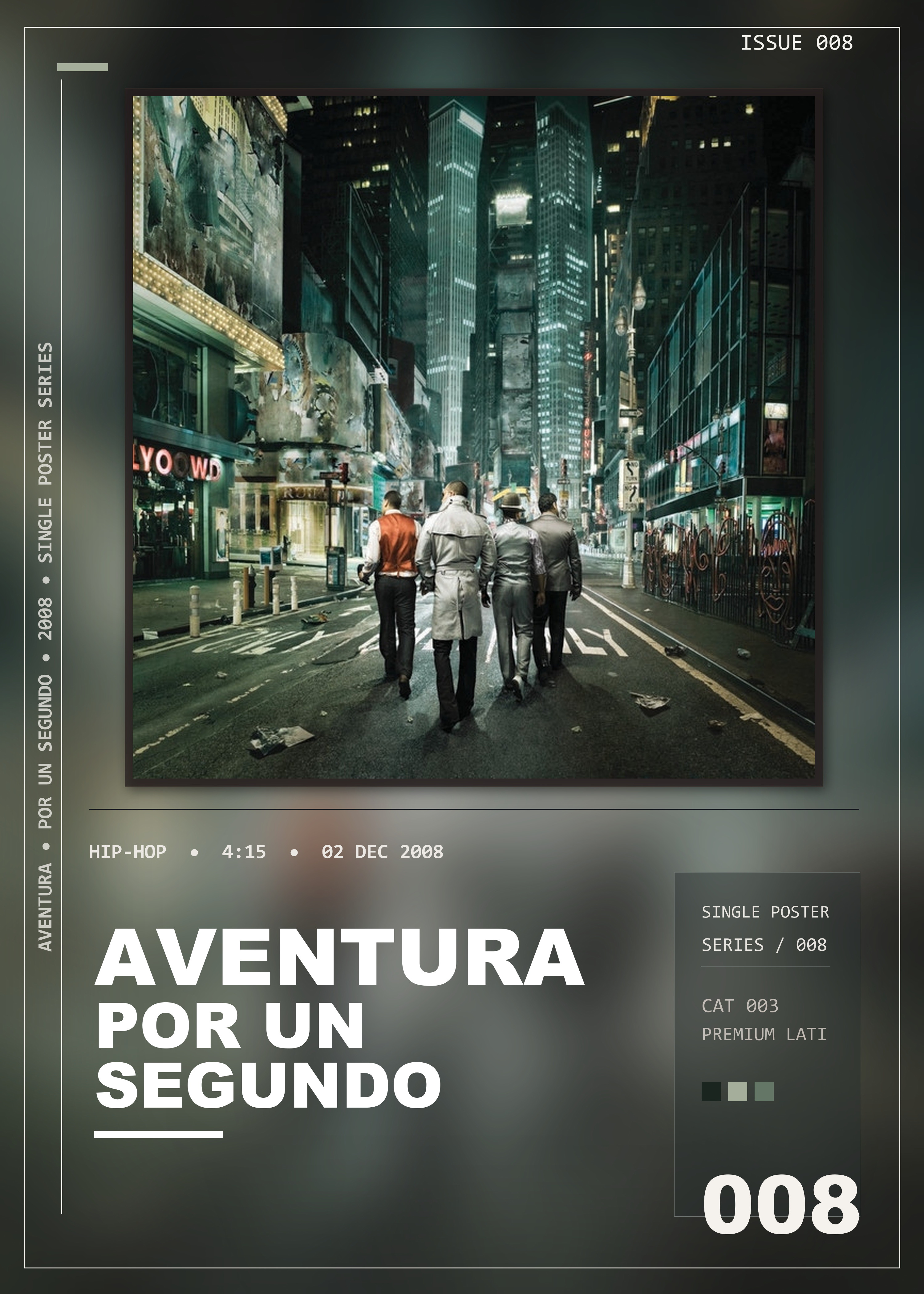 Music poster: Aventura - Por un Segundo