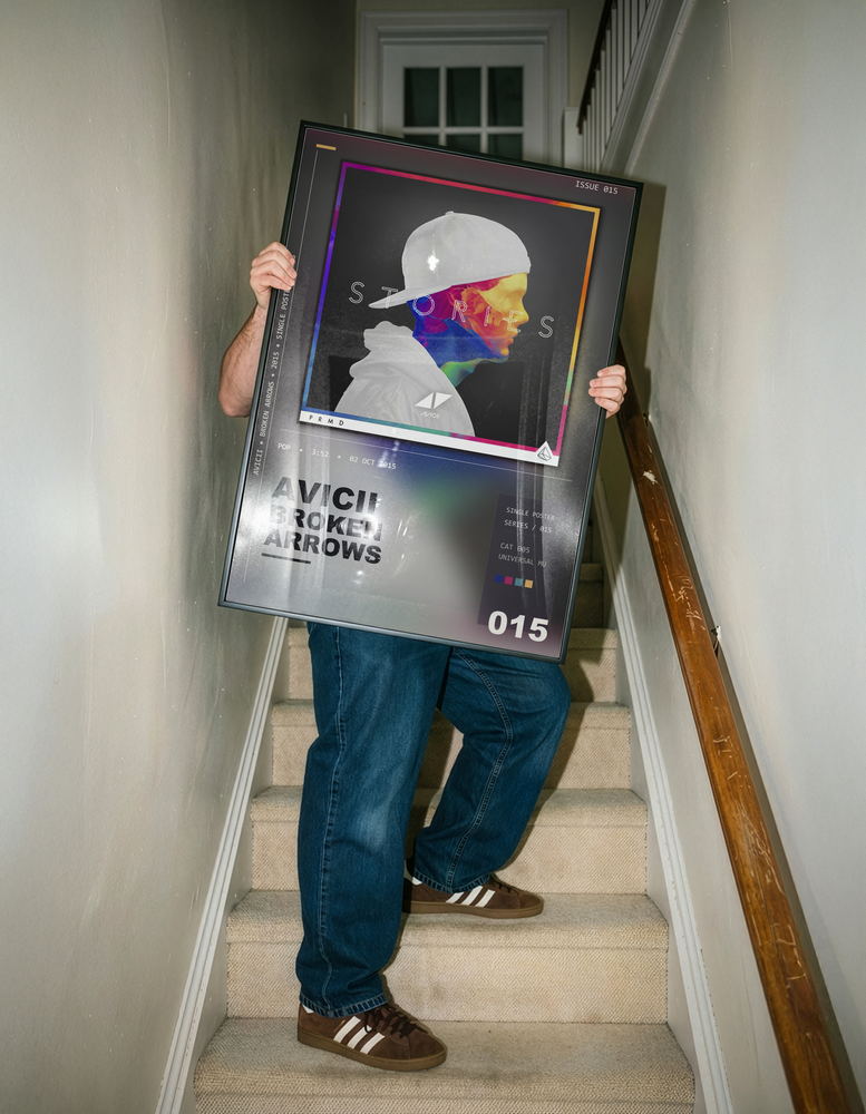 Music poster: Avicii - Broken Arrows