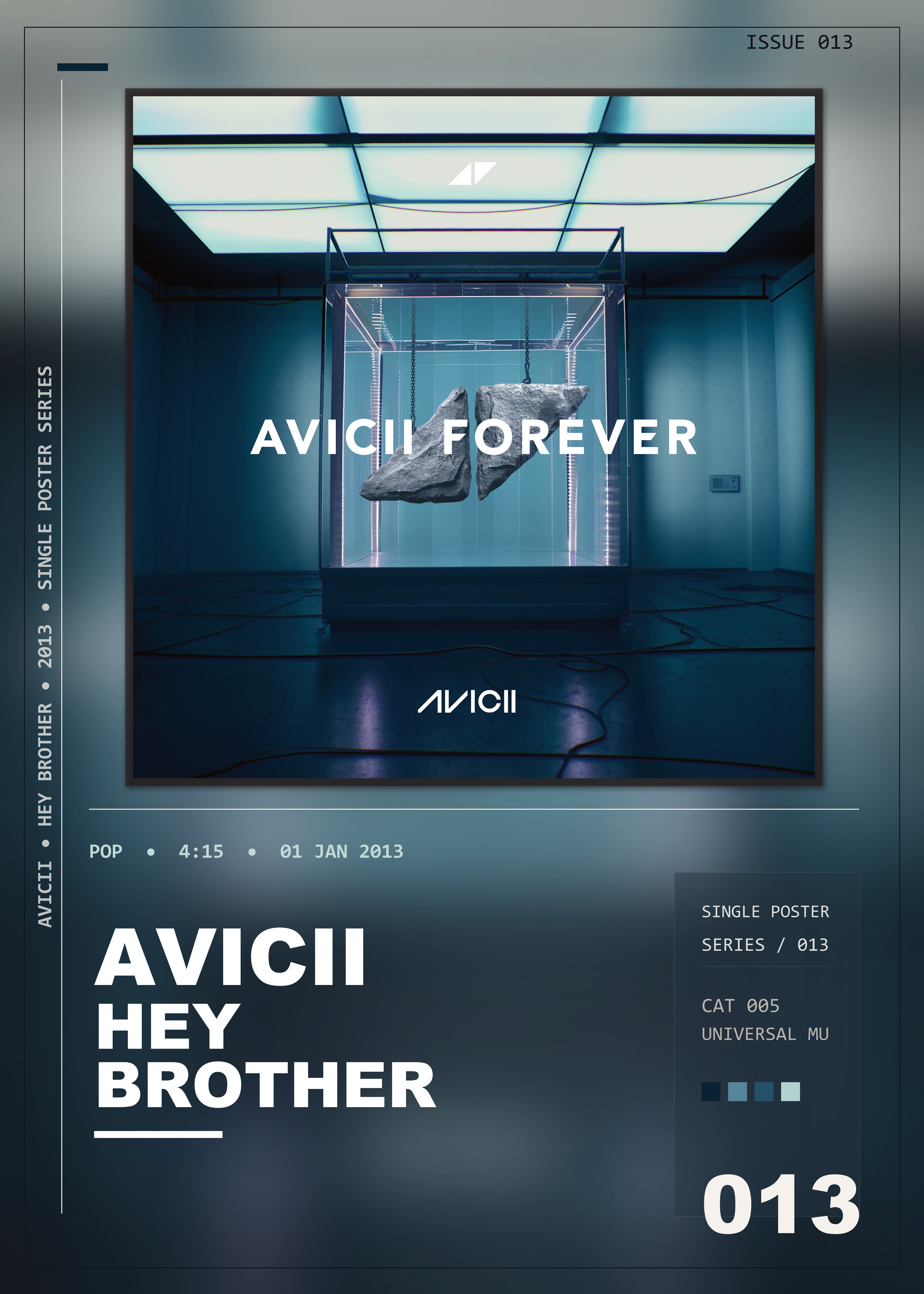 Music poster: Avicii - Hey Brother
