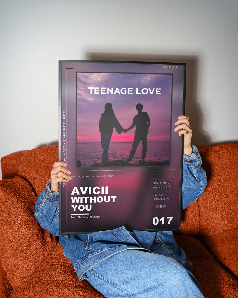 Music poster: Avicii - Without You feat Sandro Cavazza