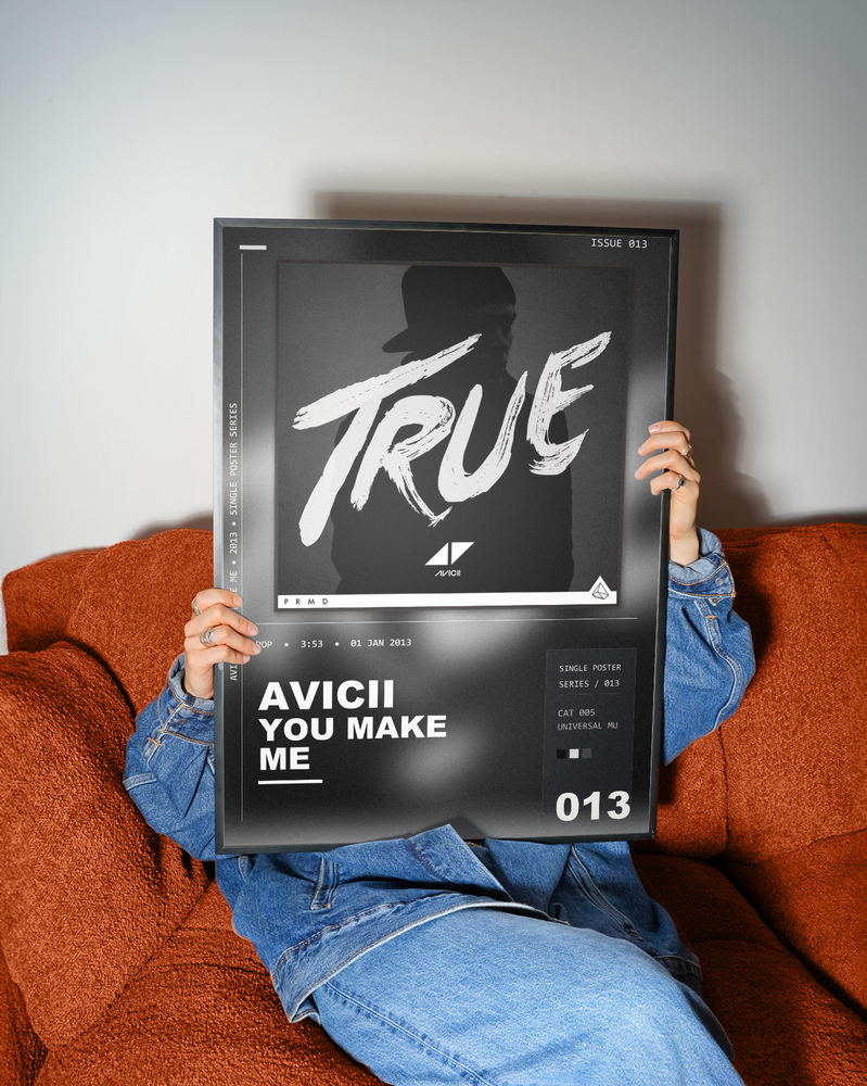 Music poster: Avicii - You Make Me