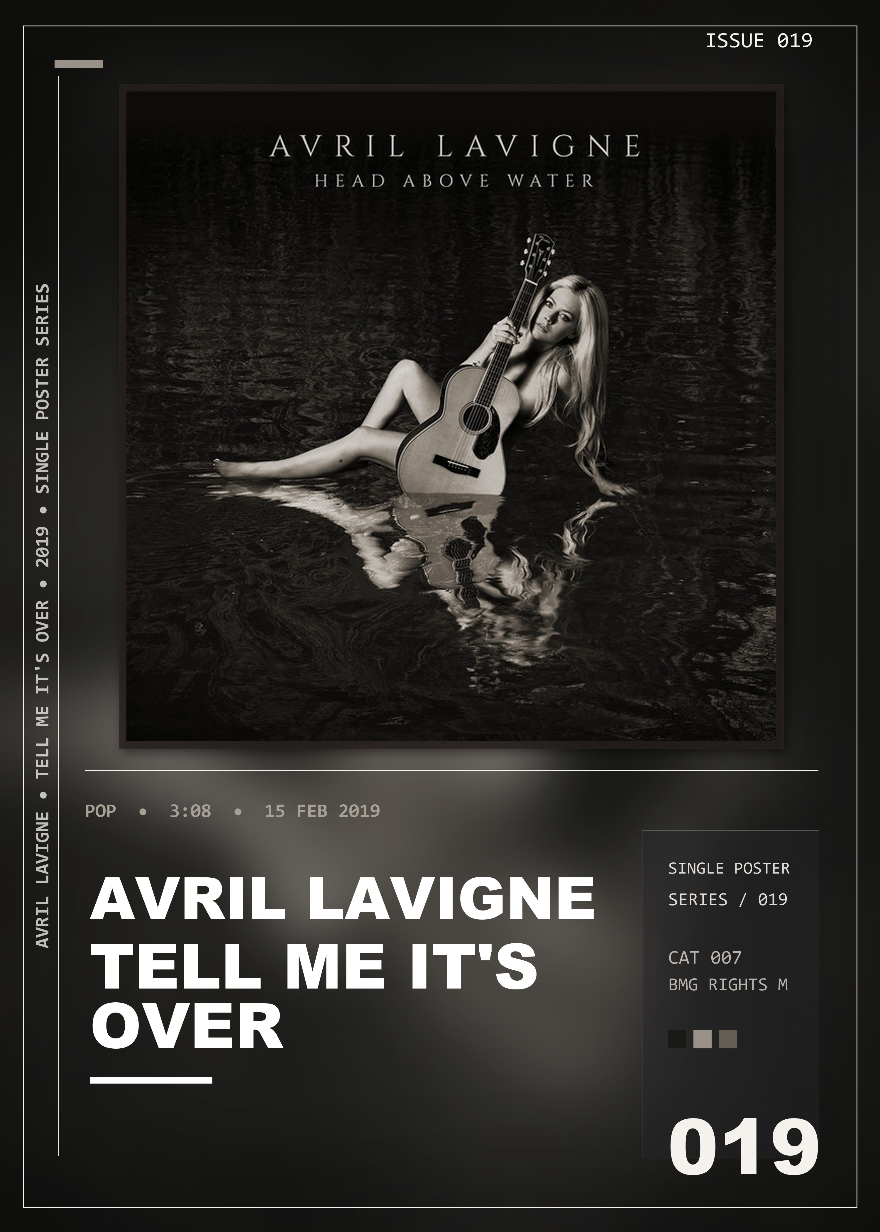 Music poster: Avril Lavigne - Tell Me Its Over