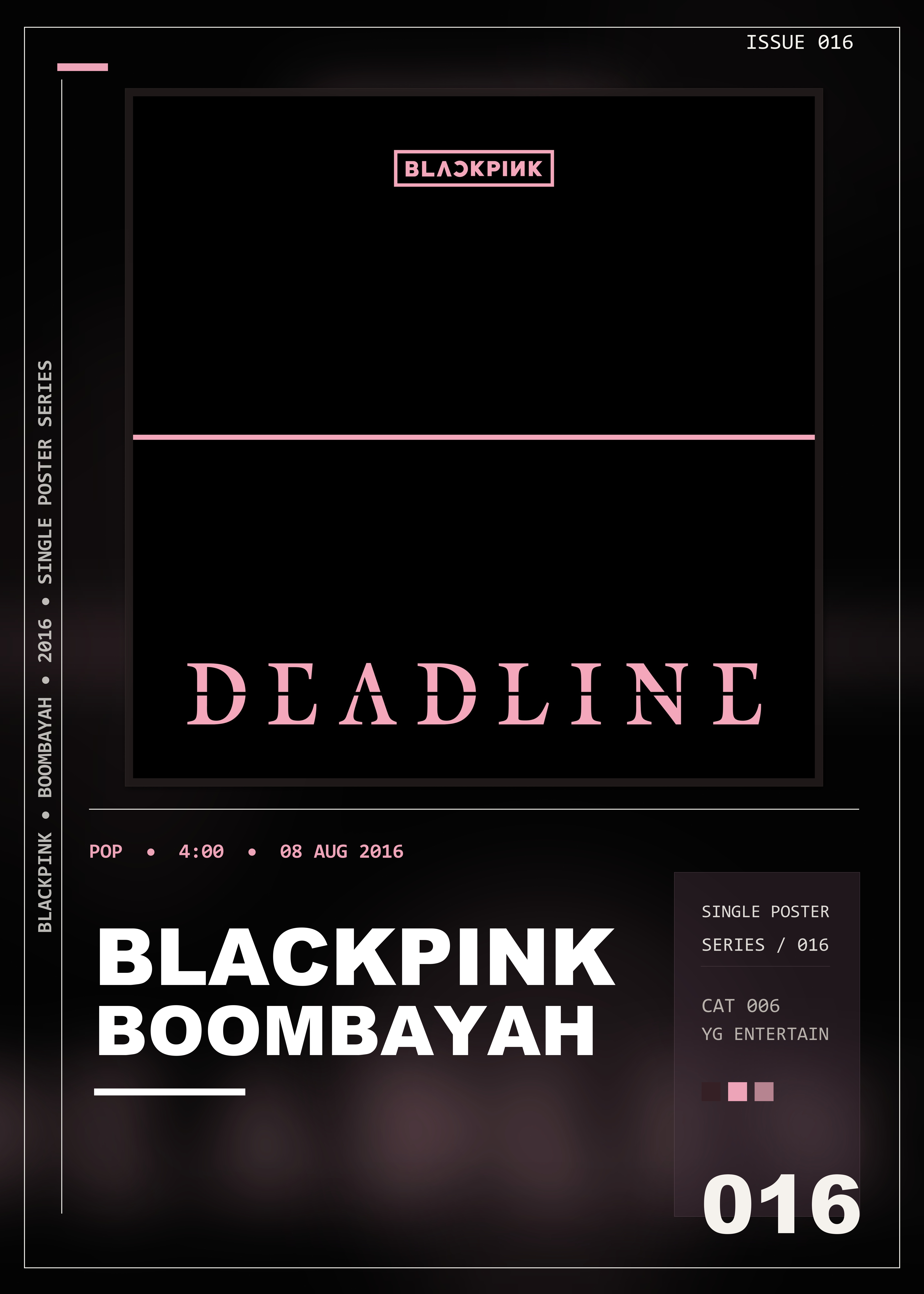 Music poster: BLACKPINK - BOOMBAYAH