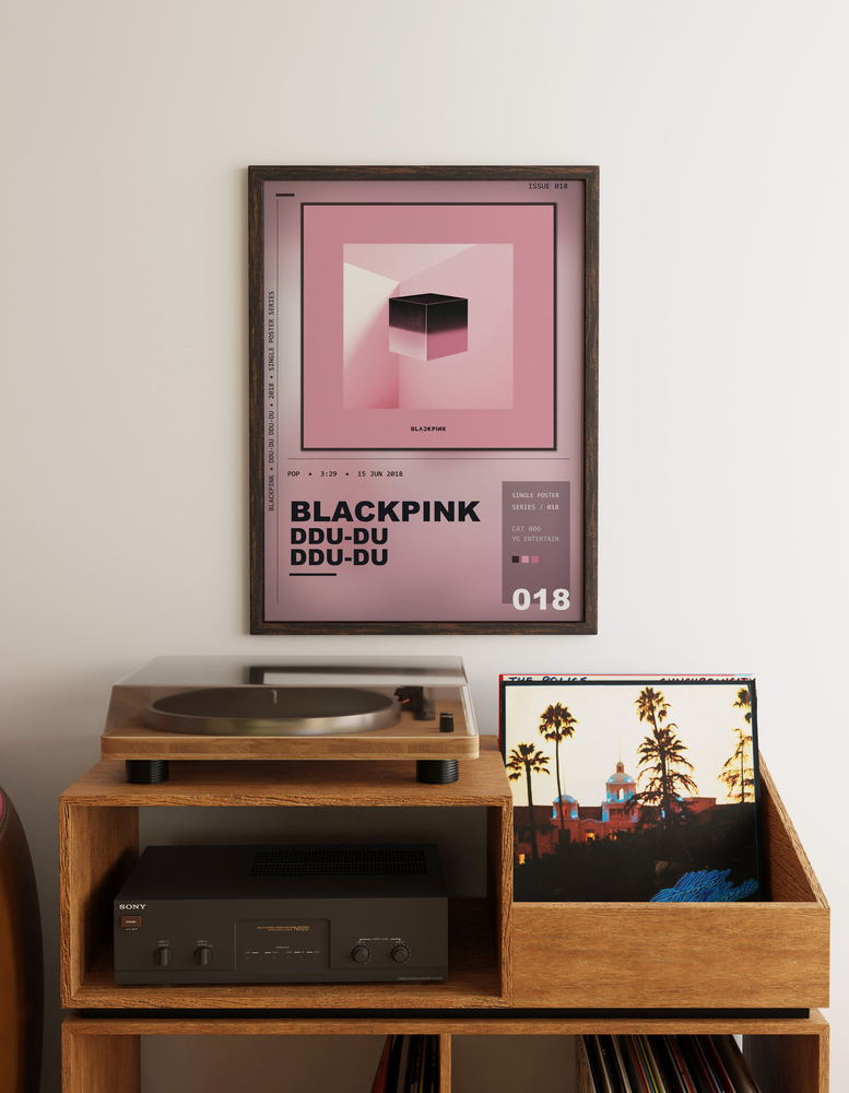 Music poster: BLACKPINK - DDU-DU DDU-DU