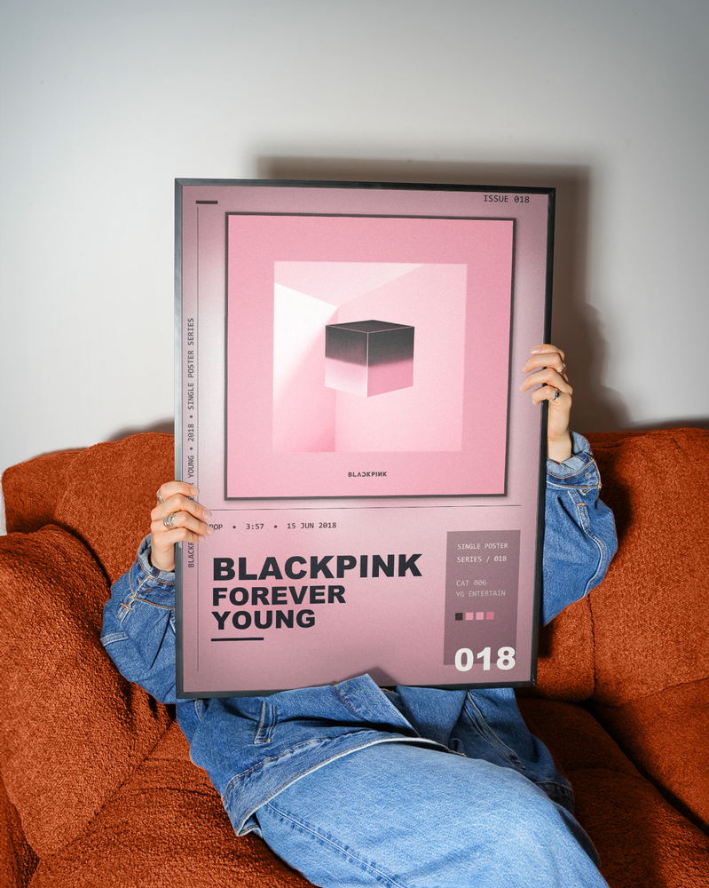 Music poster: BLACKPINK - Forever Young