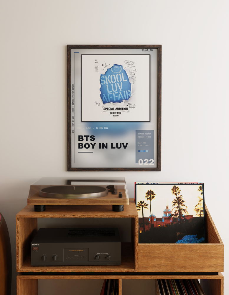 Music poster: BTS - Boy in Luv