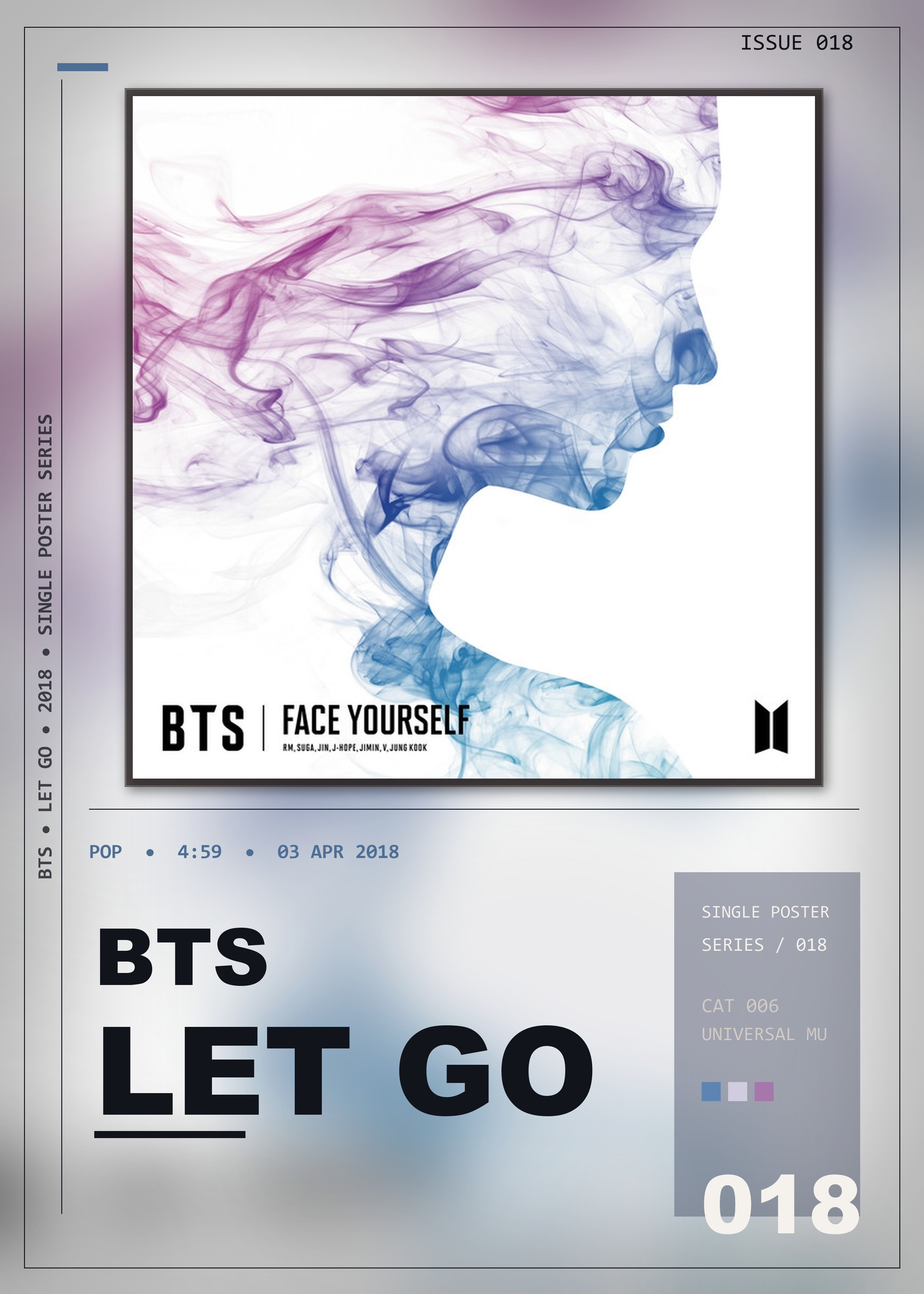 Music poster: BTS - Let Go