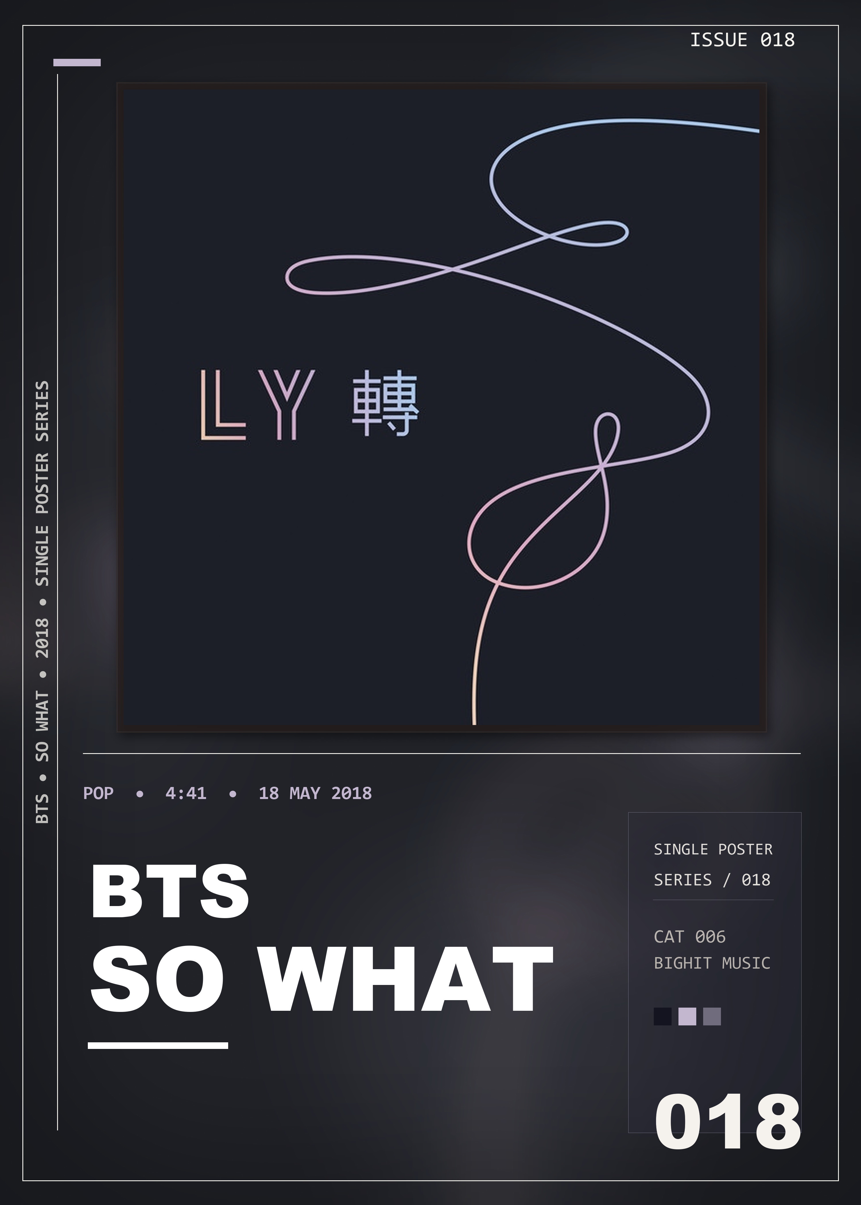 Music poster: BTS - So What