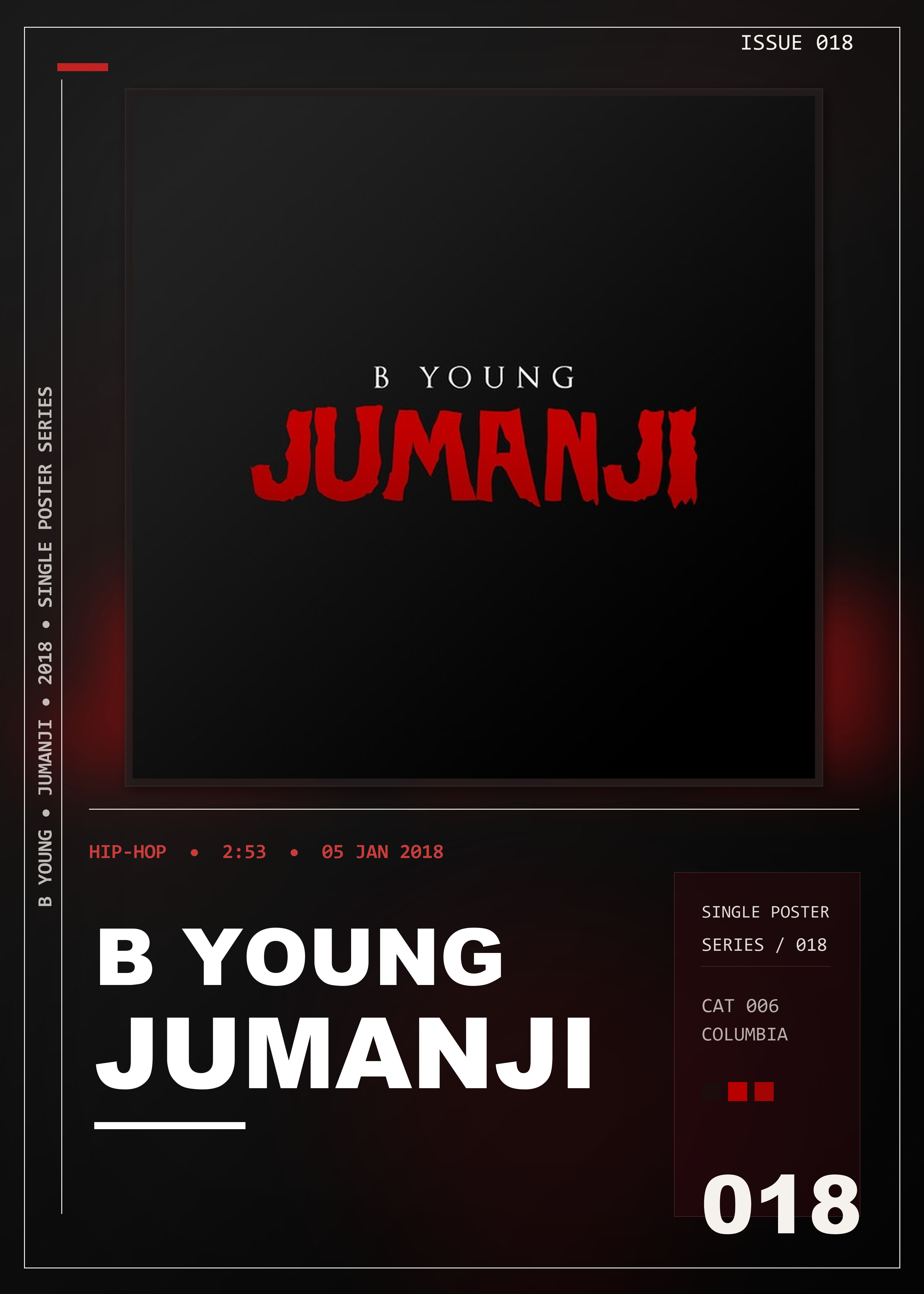 Music poster: B Young - Jumanji