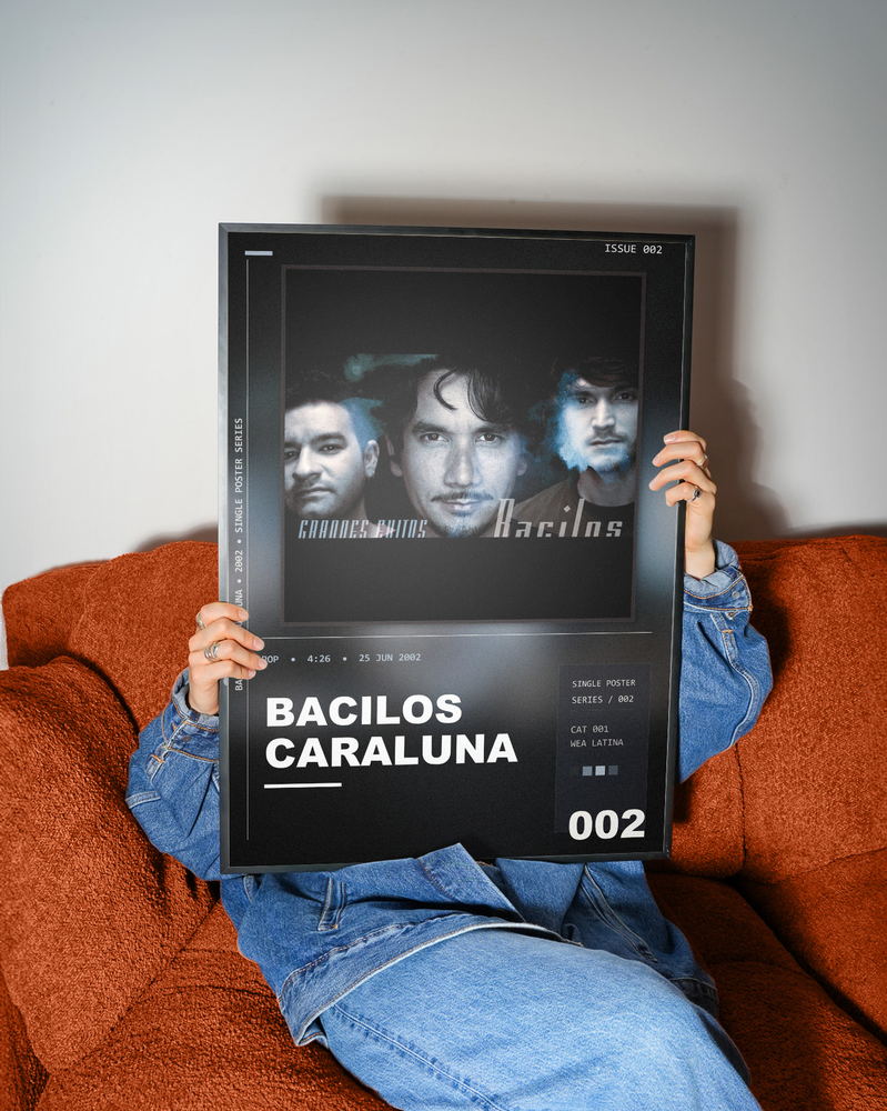 Music poster: Bacilos - Caraluna