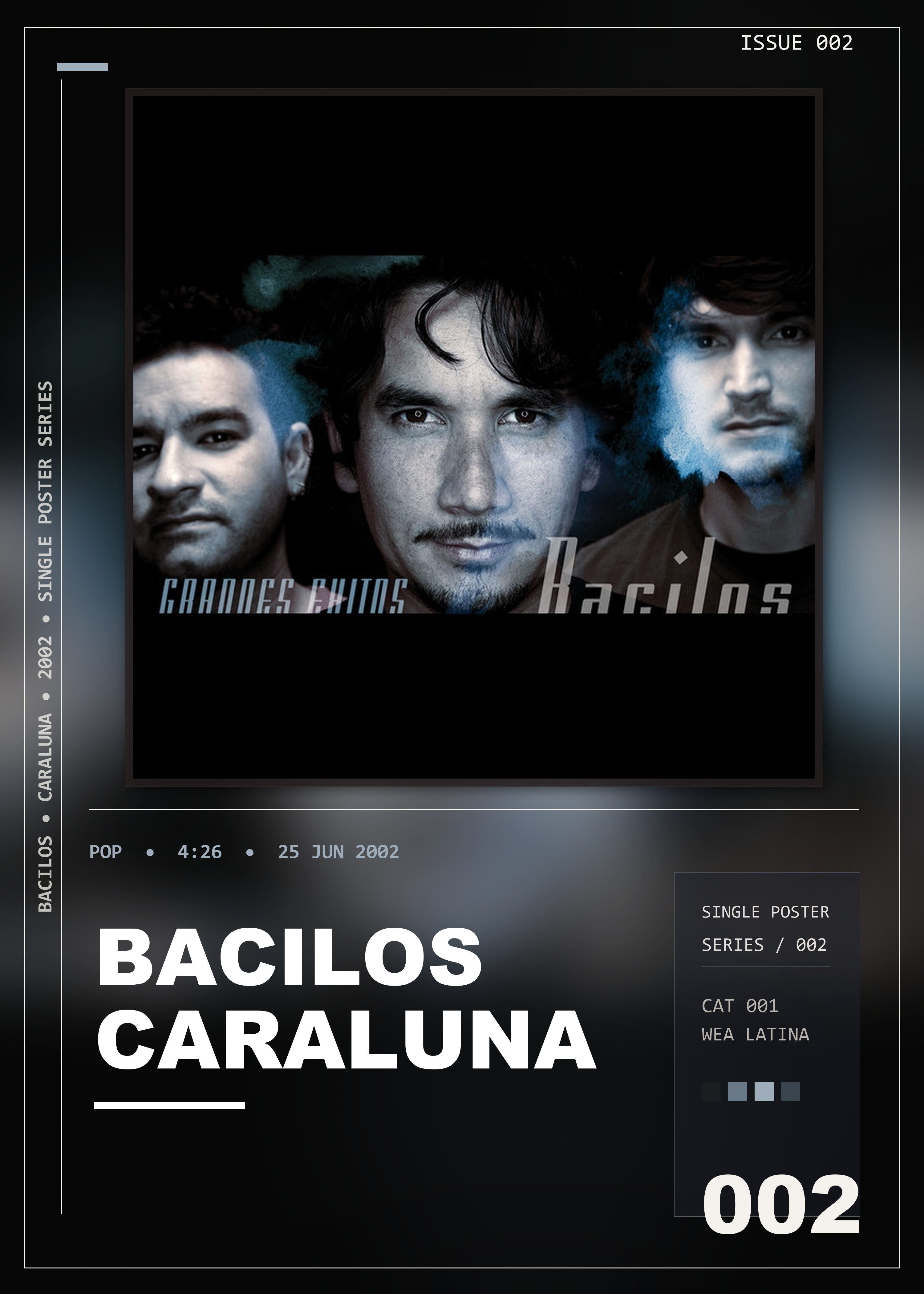 Music poster: Bacilos - Caraluna