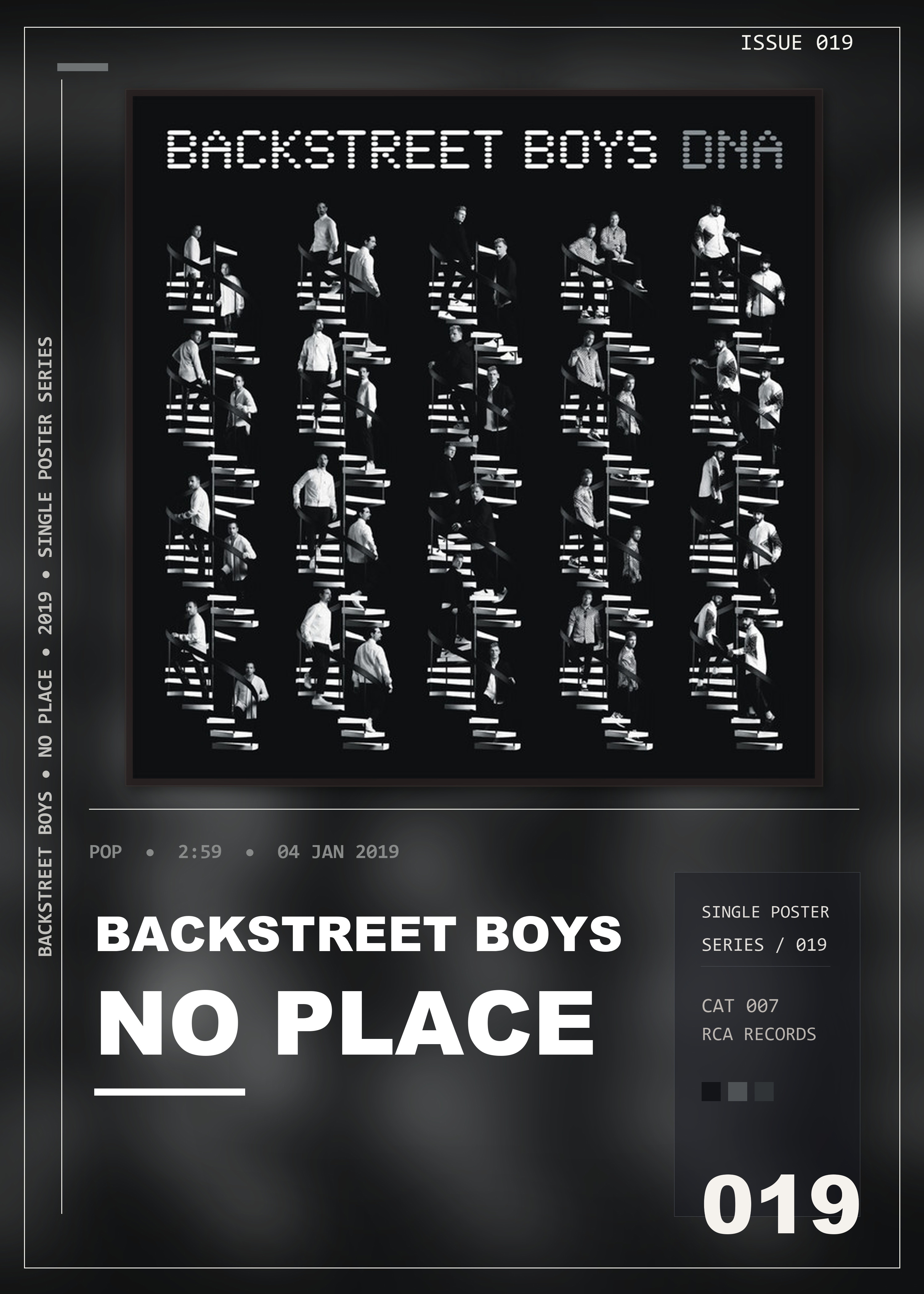 Music poster: Backstreet Boys - No Place