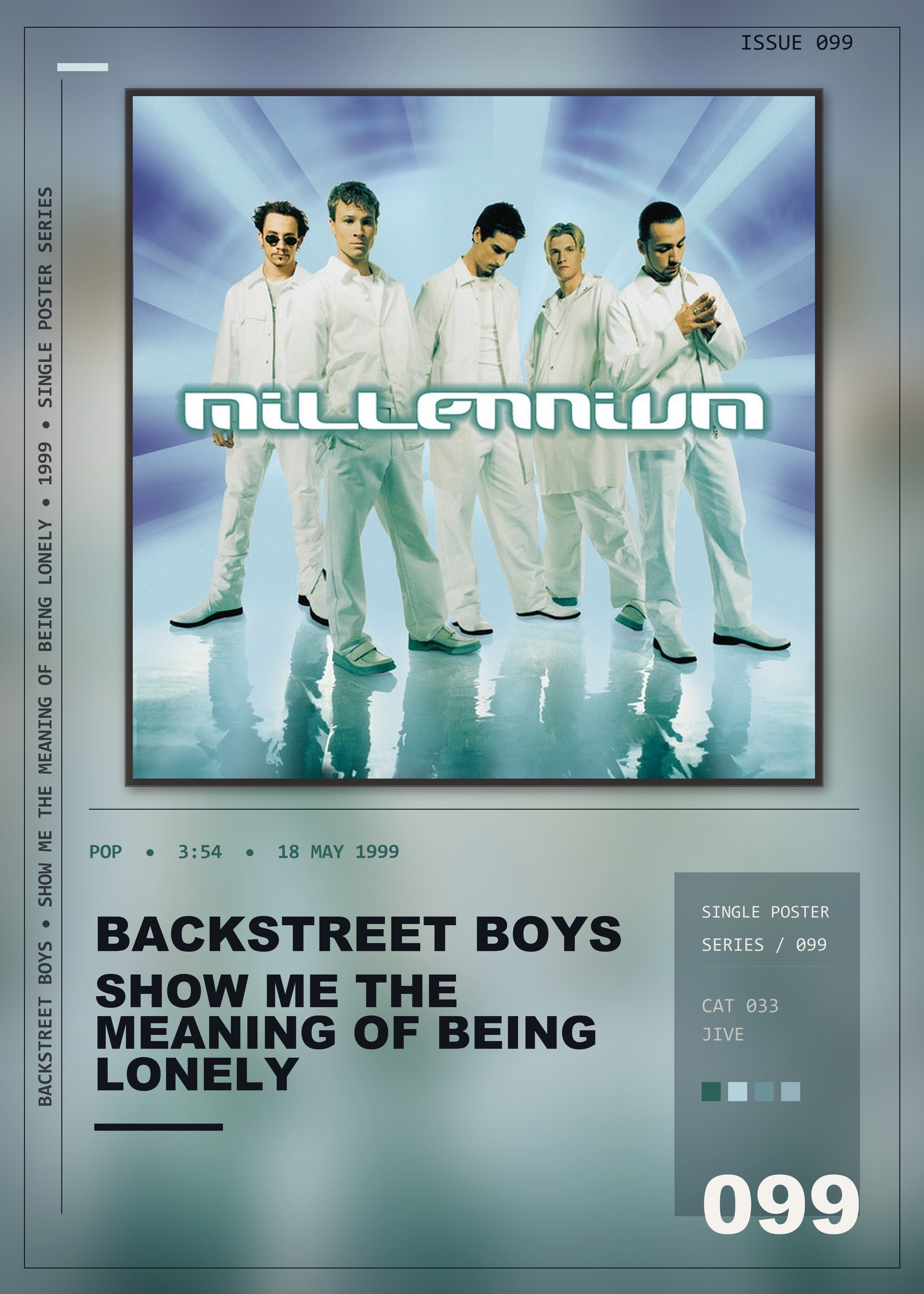 Music poster: Backstreet Boys - Show Me the Meaning of Being Lonely