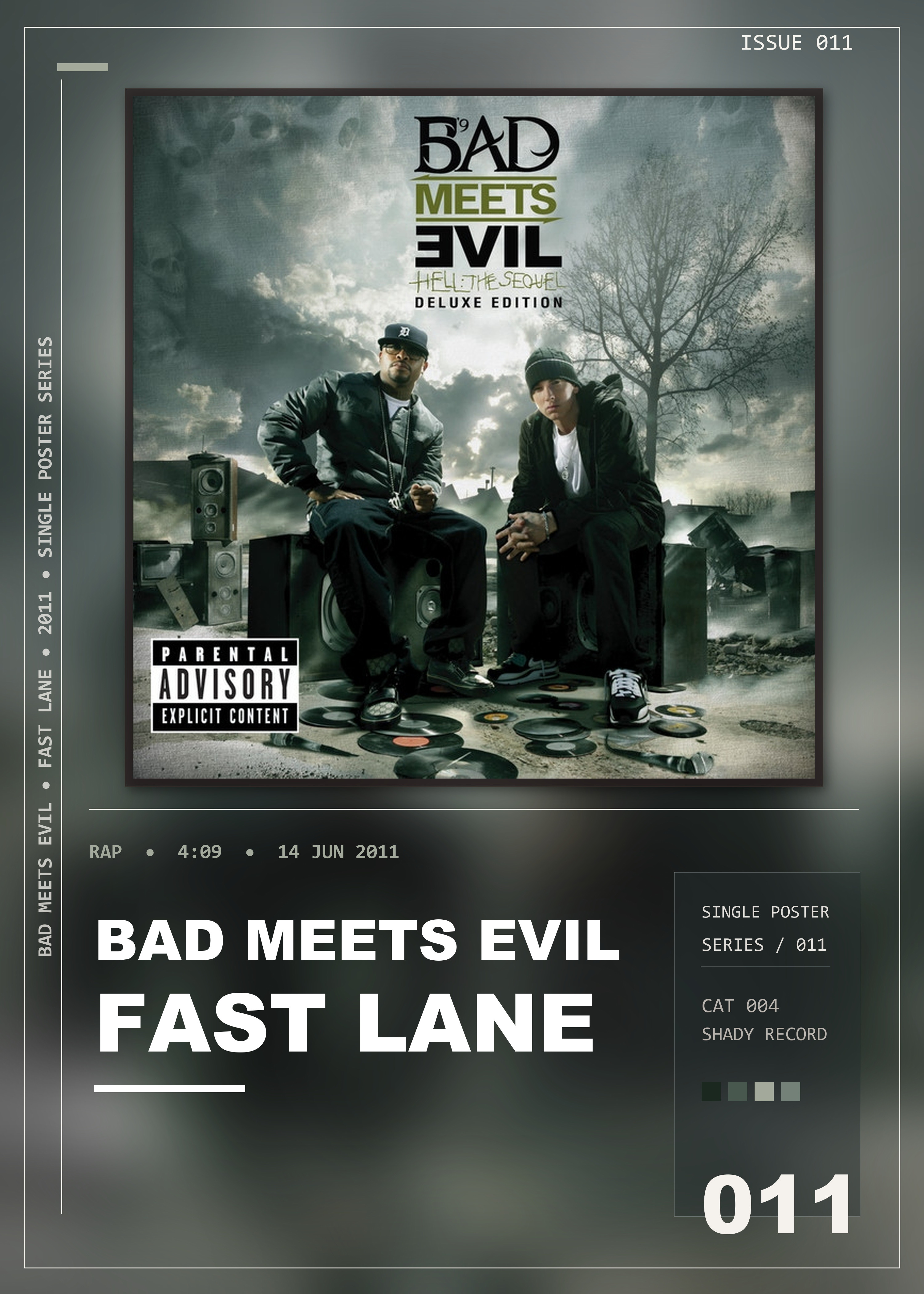 Music poster: Bad Meets Evil - Fast Lane