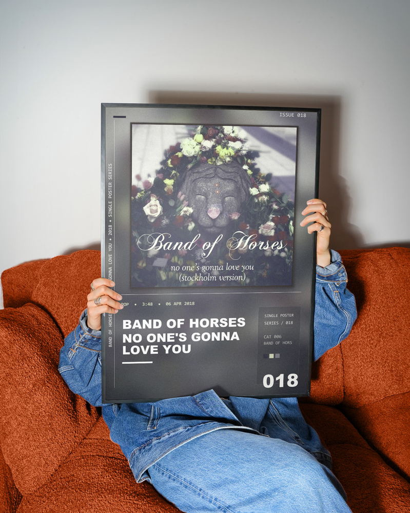 Music poster: Band of Horses - No Ones Gonna Love You Stockholm Version