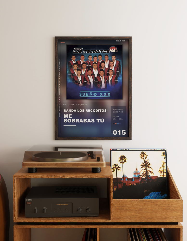 Music poster: Banda Los Recoditos - Me Sobrabas Tú