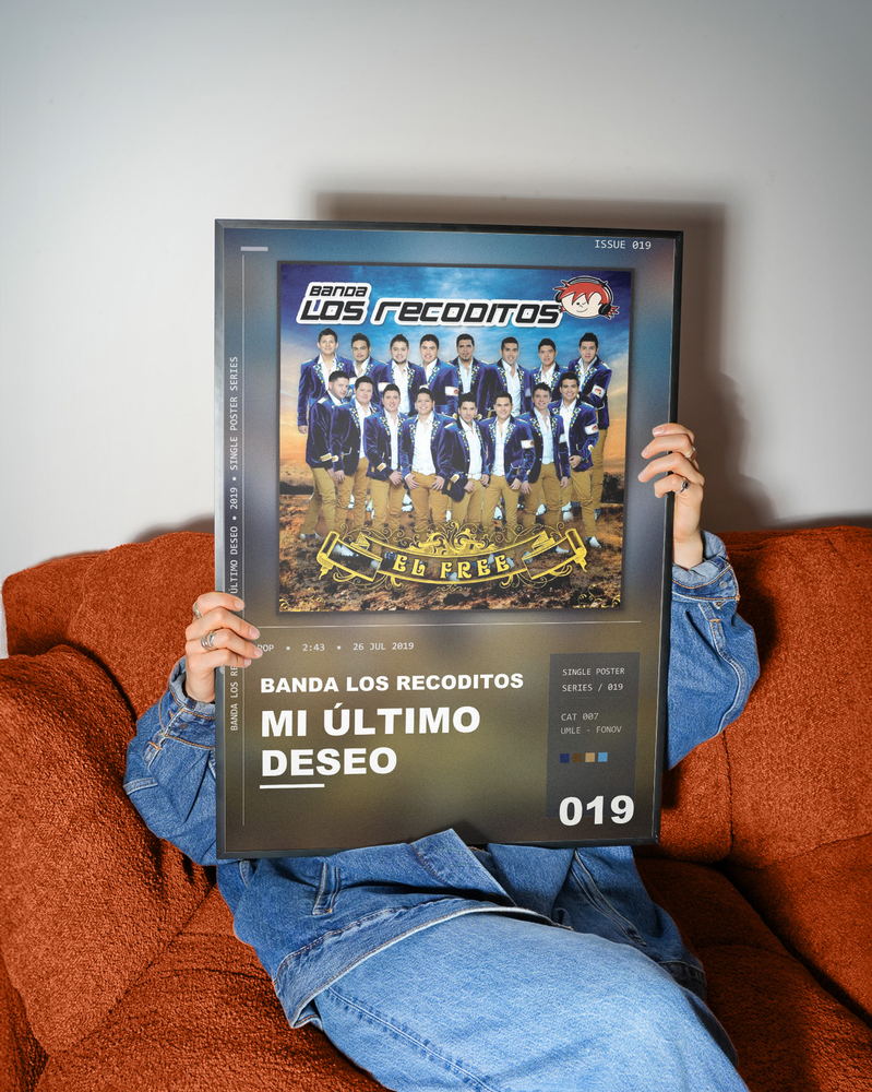 Music poster: Banda Los Recoditos - Mi Último Deseo