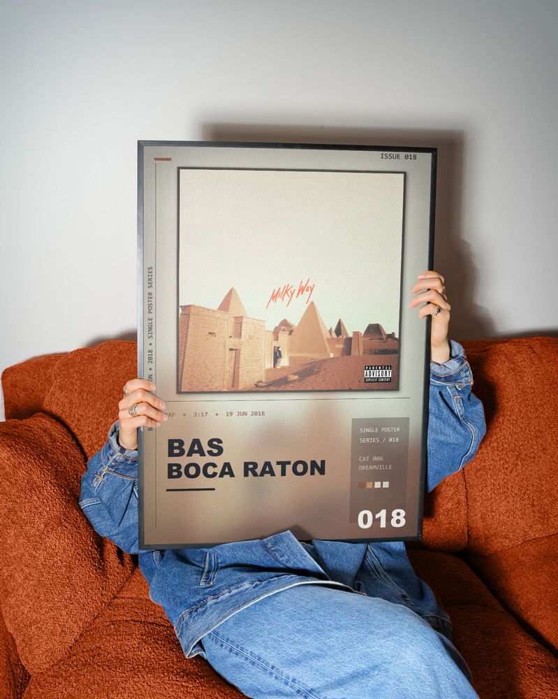 Music poster: Bas - Boca Raton with AAP Ferg