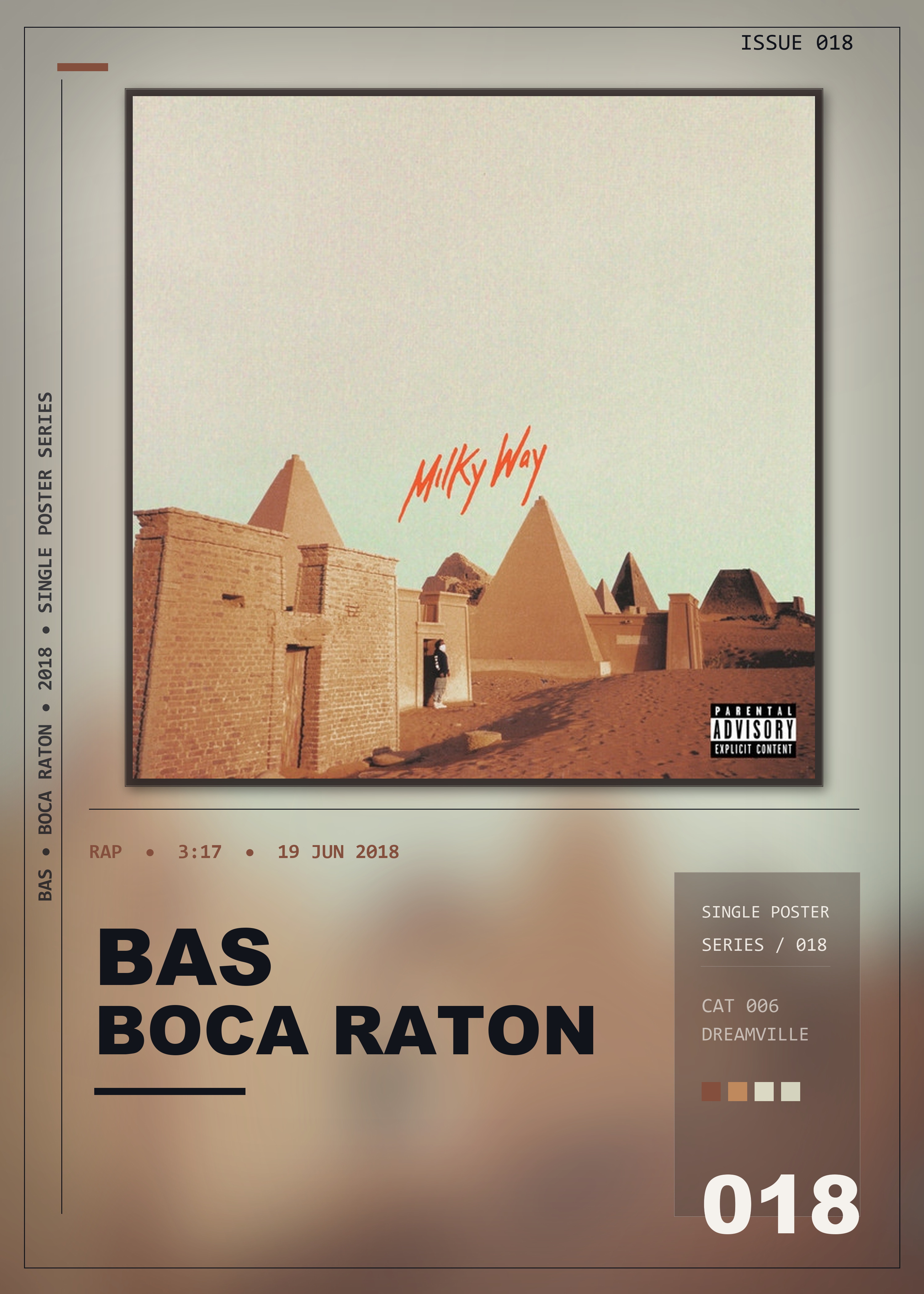 Music poster: Bas - Boca Raton with AAP Ferg