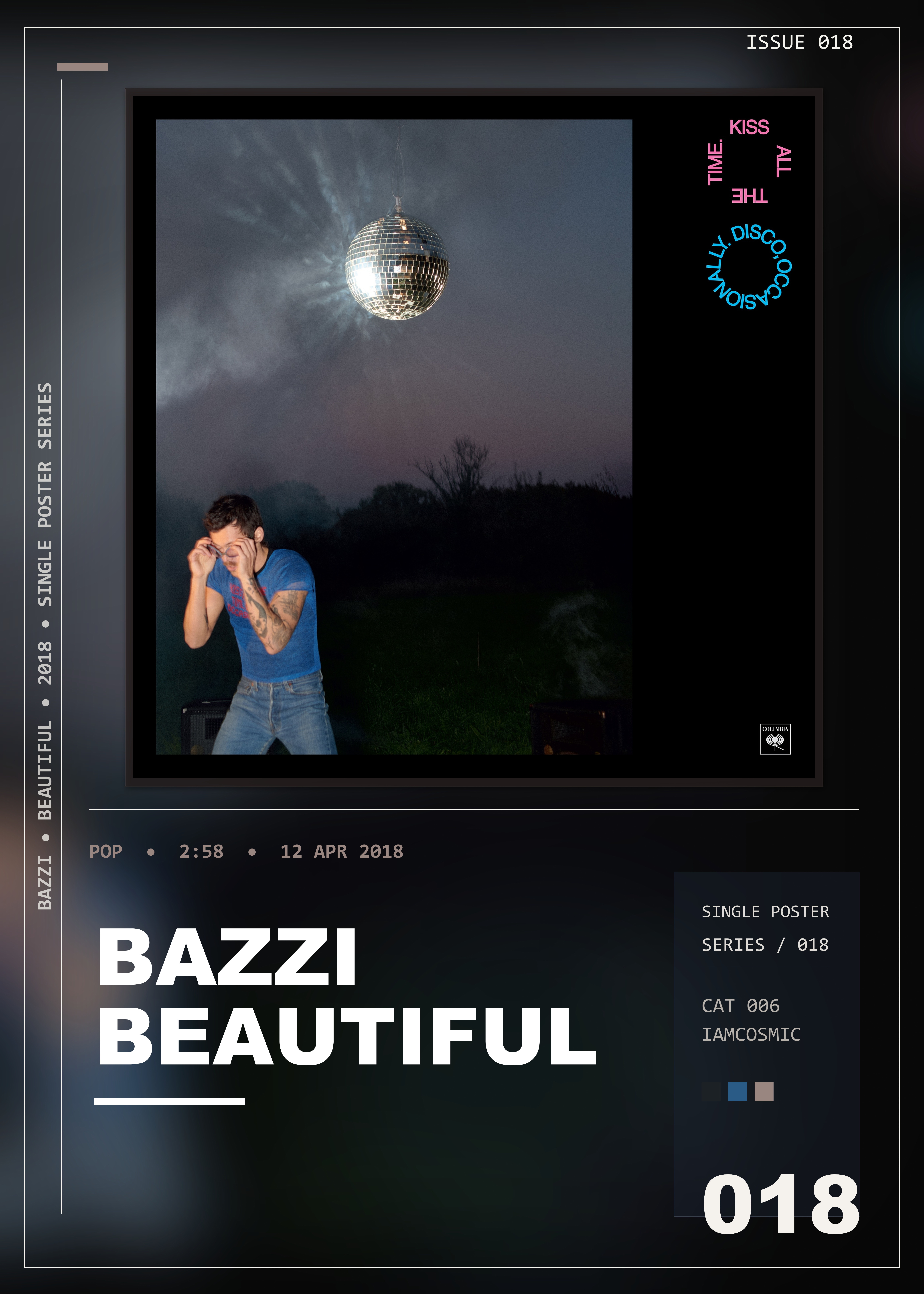Music poster: Bazzi - Beautiful
