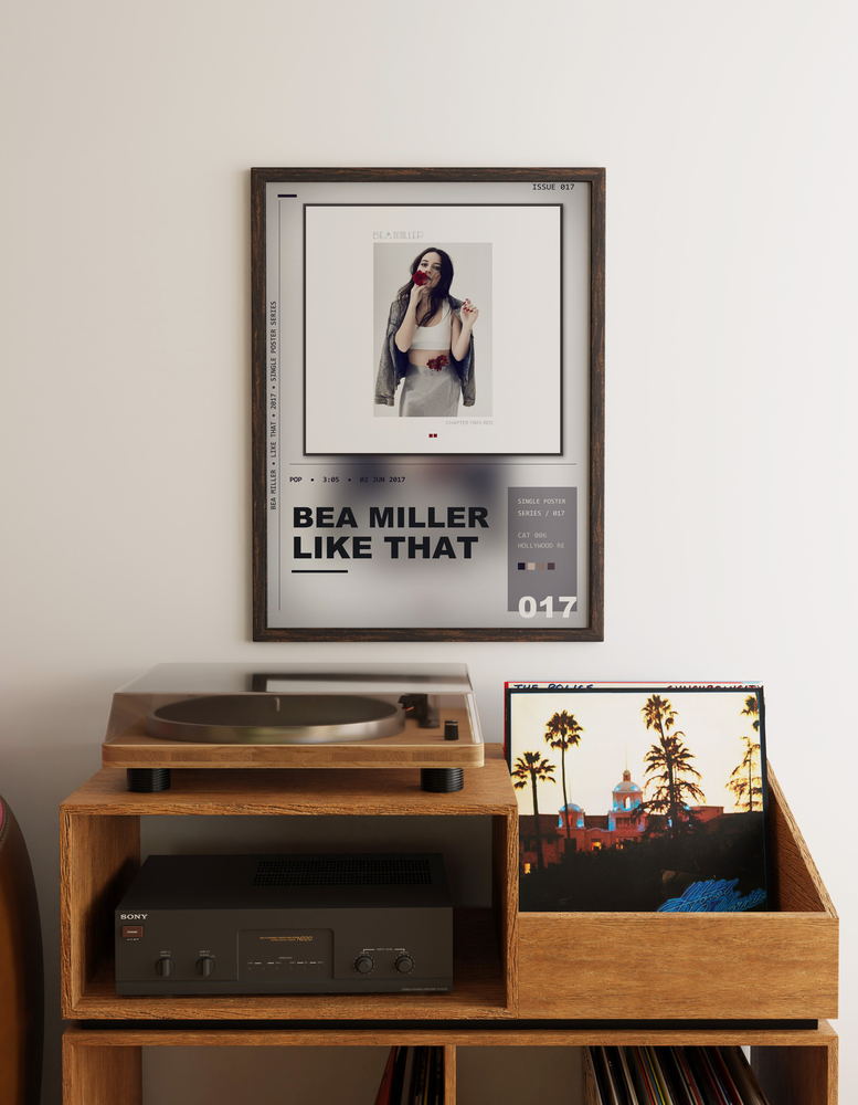 Music poster: Bea Miller - like that