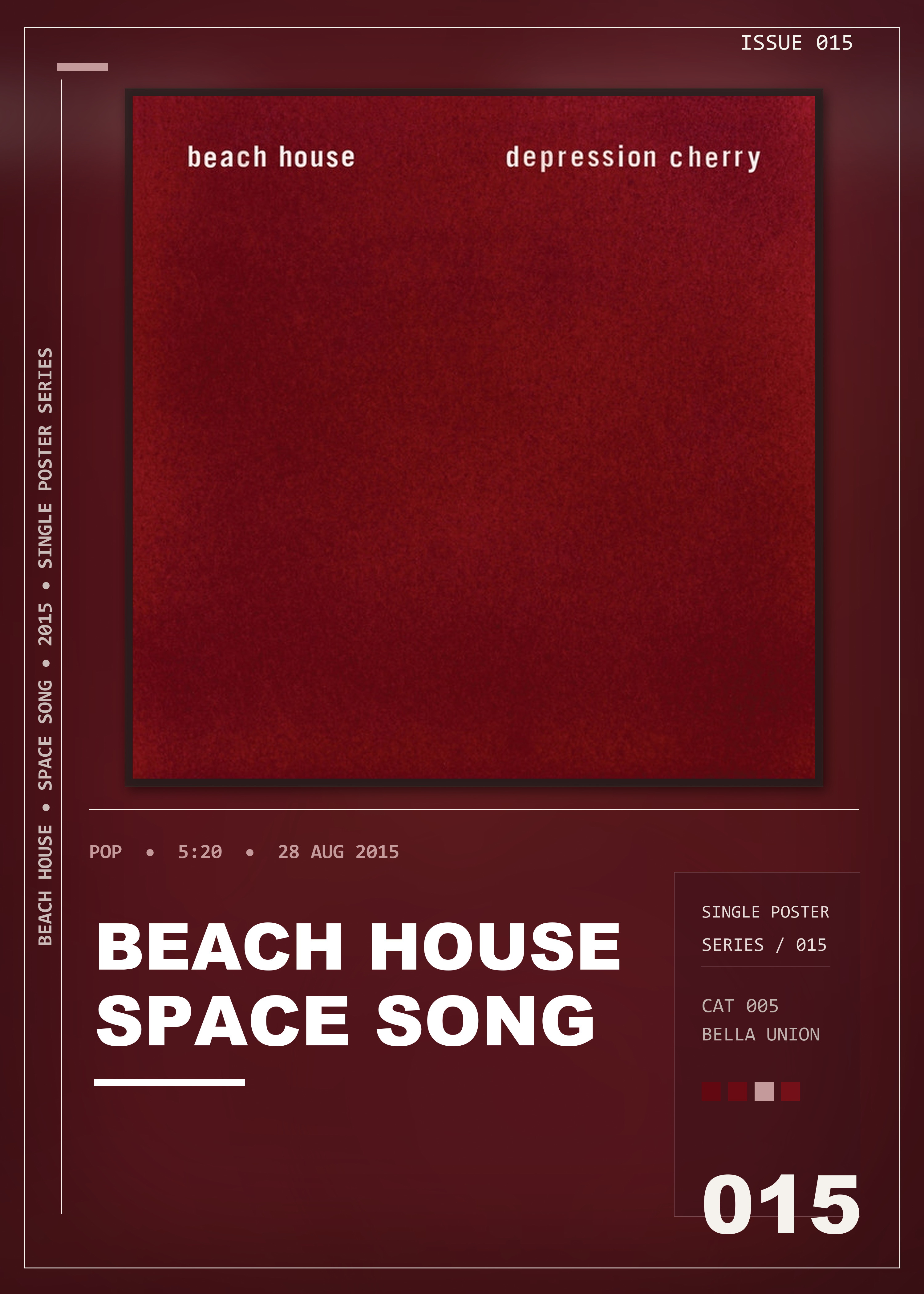 Music poster: Beach House - Space Song