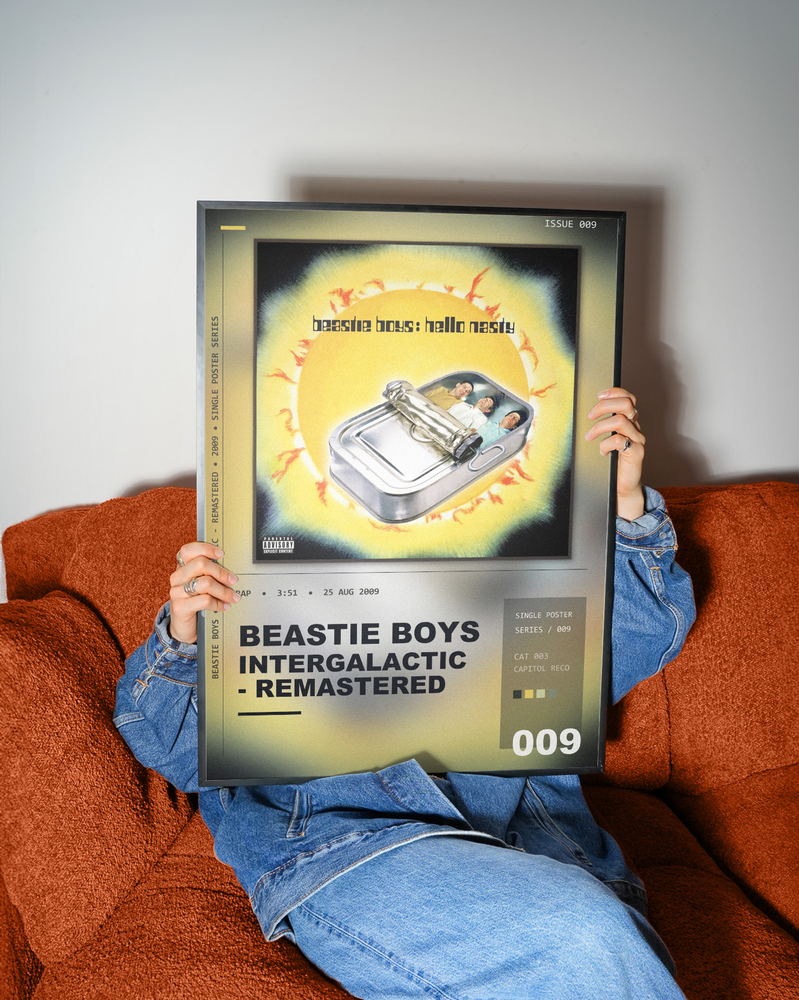 Music poster: Beastie Boys - Intergalactic - Remastered