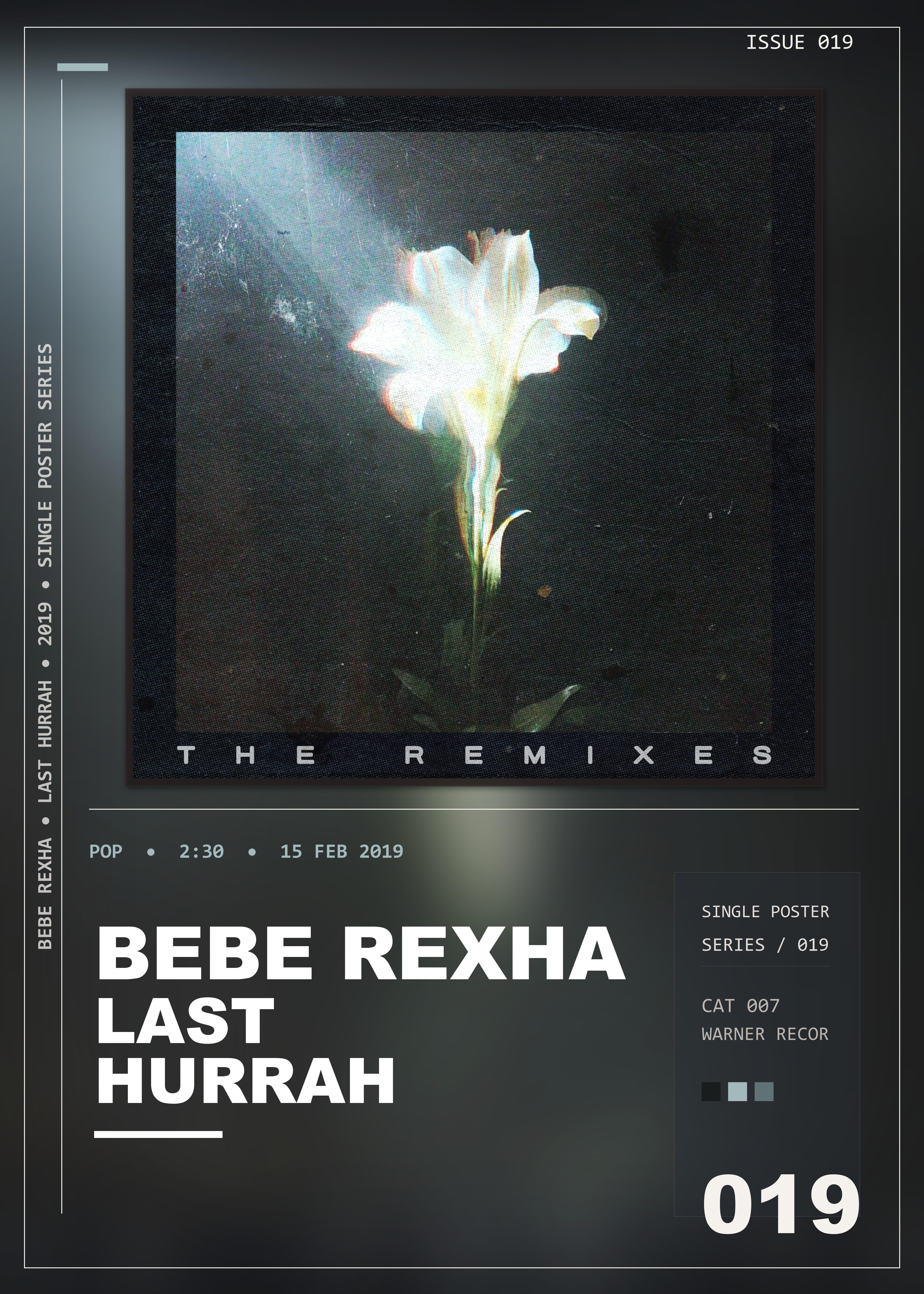 Music poster: Bebe Rexha - Last Hurrah
