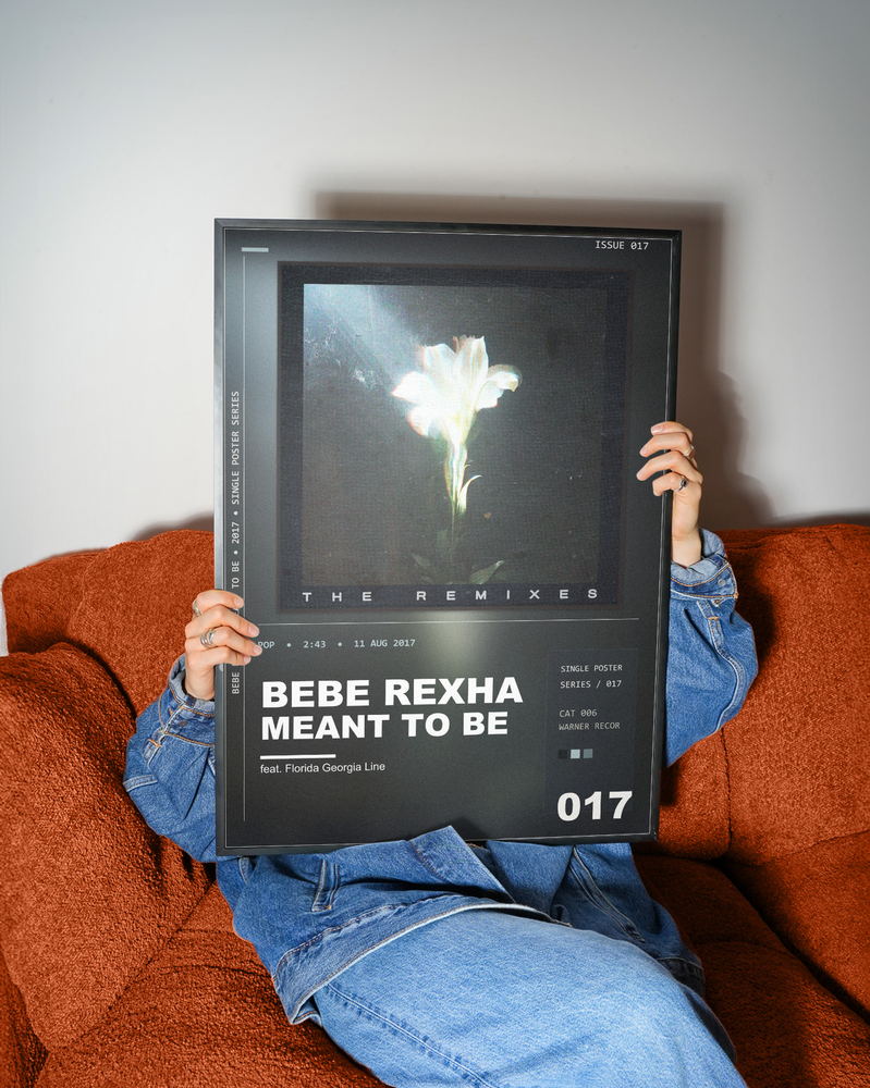 Music poster: Bebe Rexha - Meant to Be feat Florida Georgia Line
