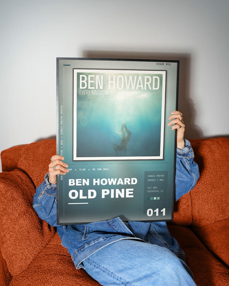 Music poster: Ben Howard - Old Pine