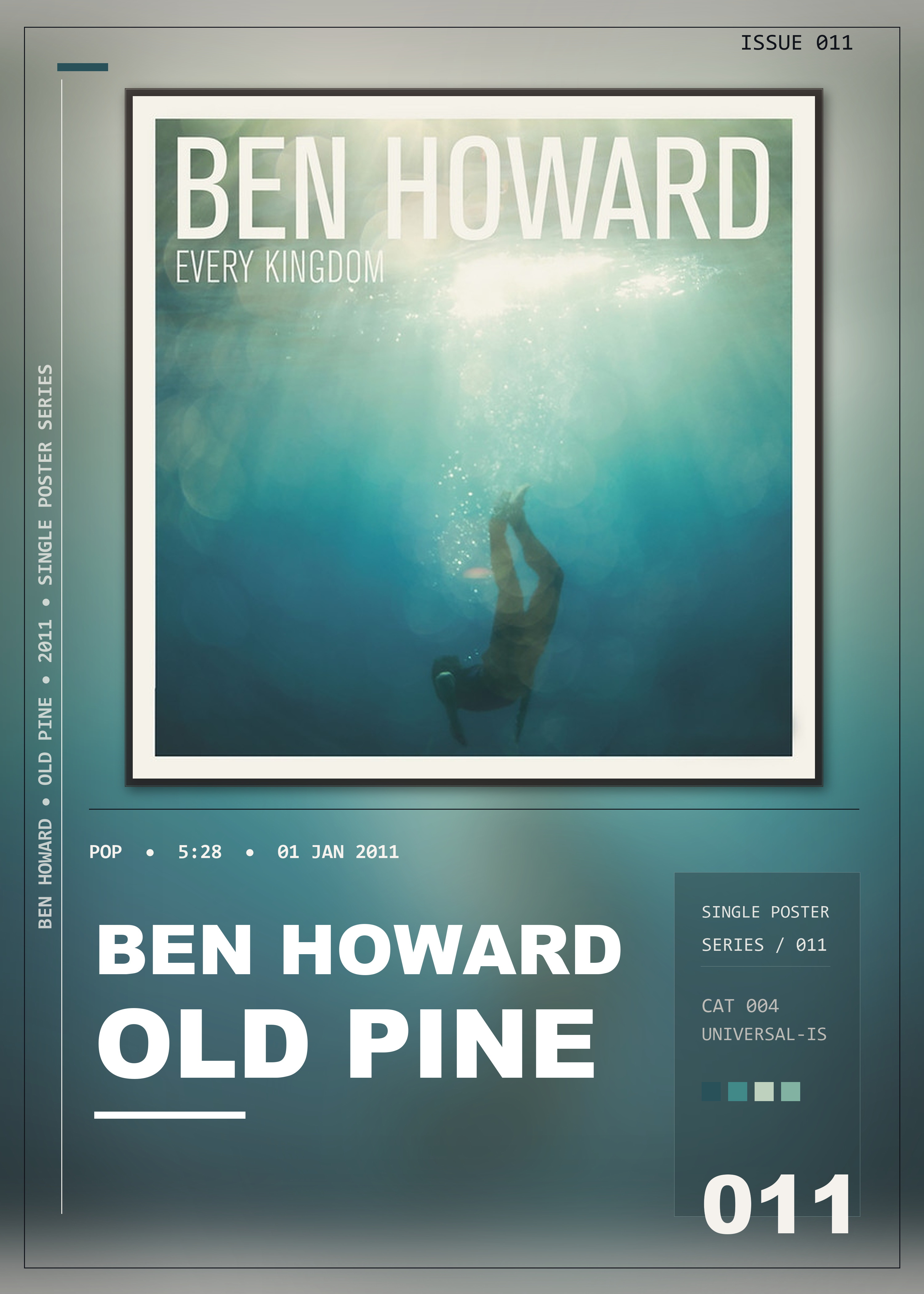Music poster: Ben Howard - Old Pine