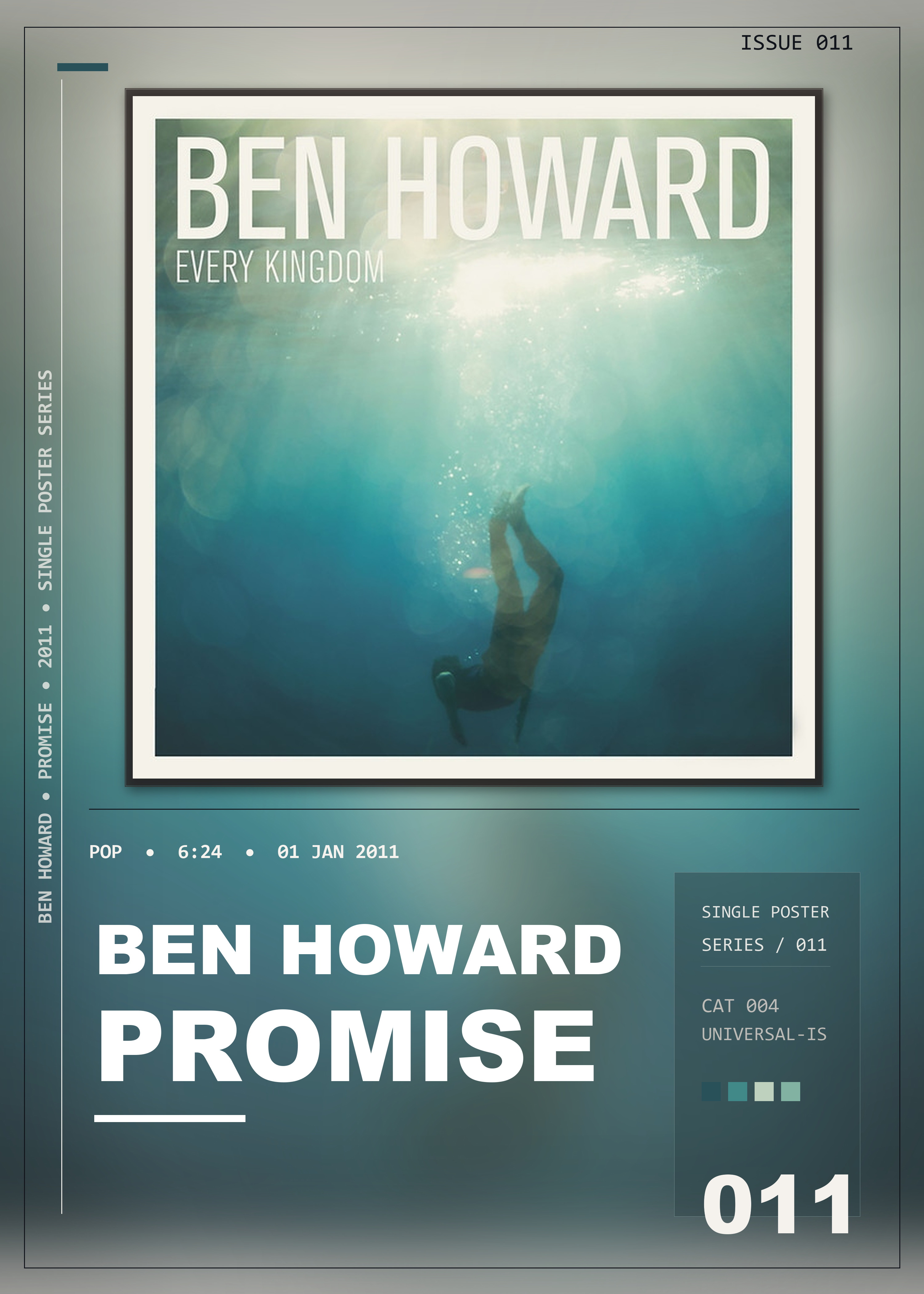 Music poster: Ben Howard - Promise