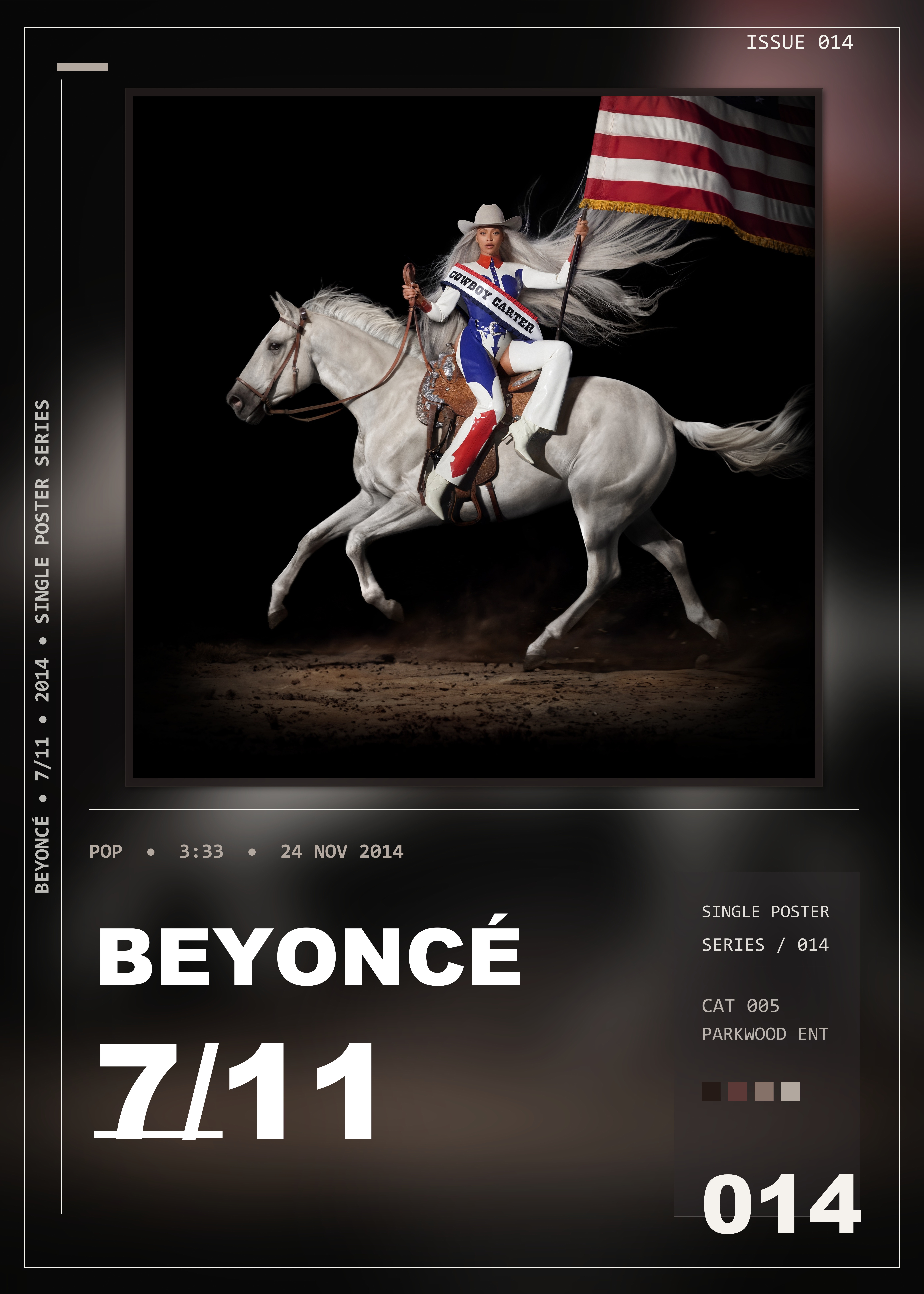 Music poster: Beyoncé - 711