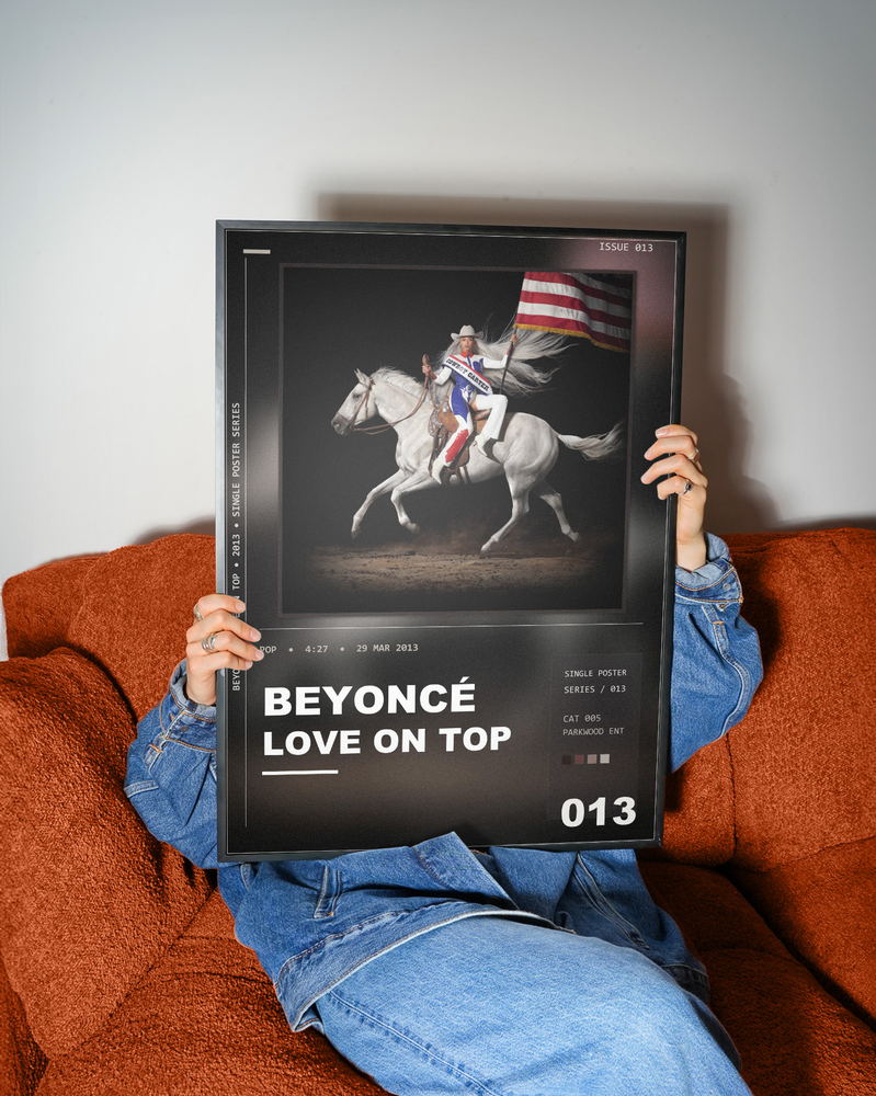Music poster: Beyoncé - Love On Top