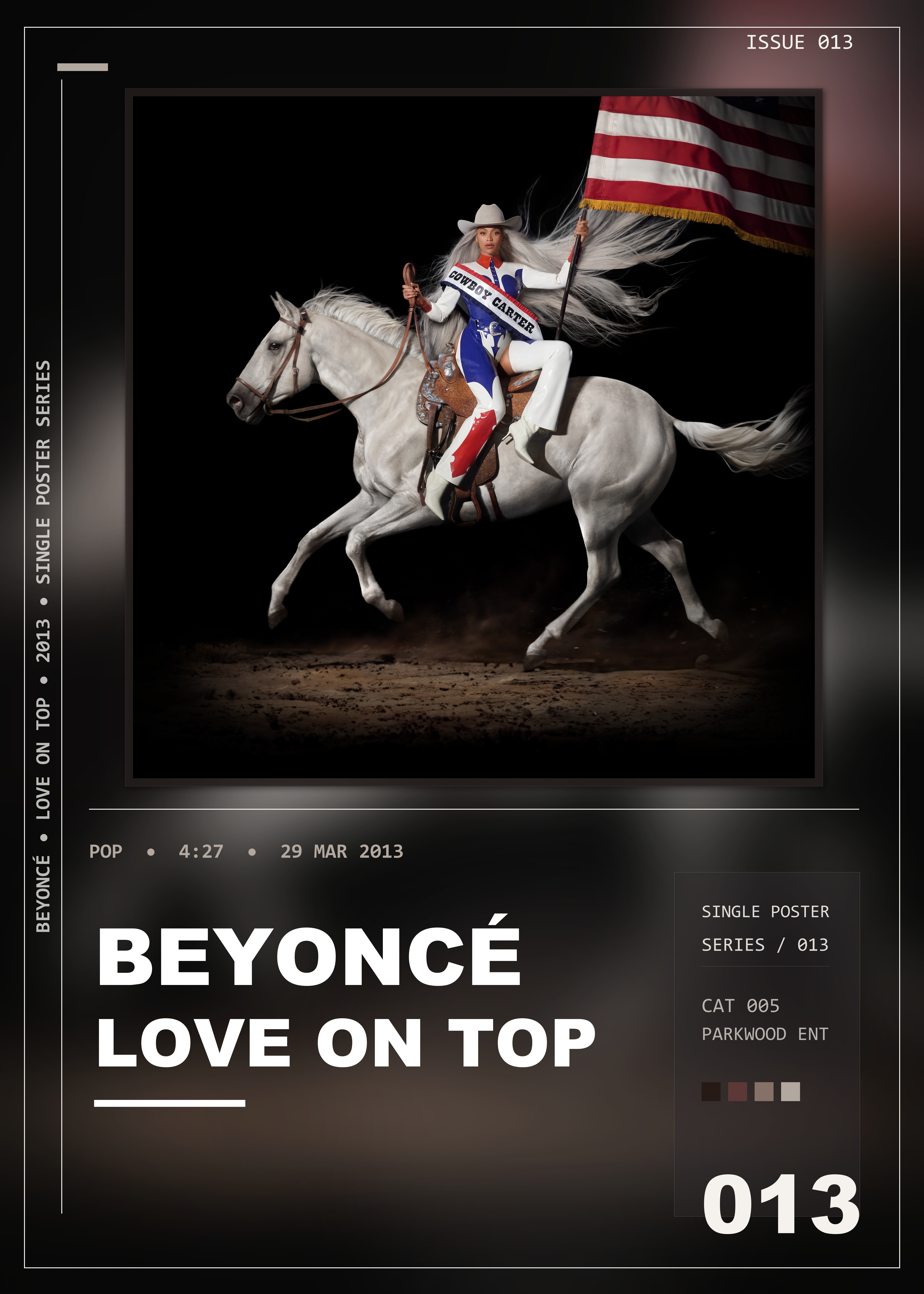 Music poster: Beyoncé - Love On Top