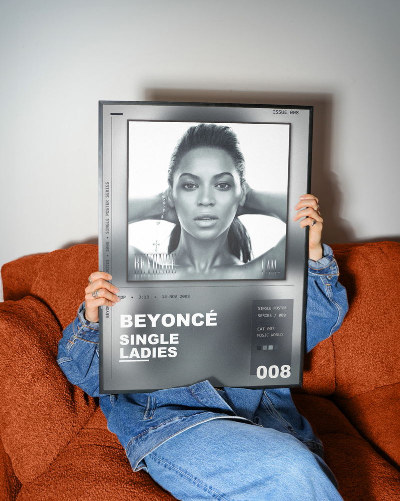 Music poster: Beyoncé - Single Ladies Put a Ring on It
